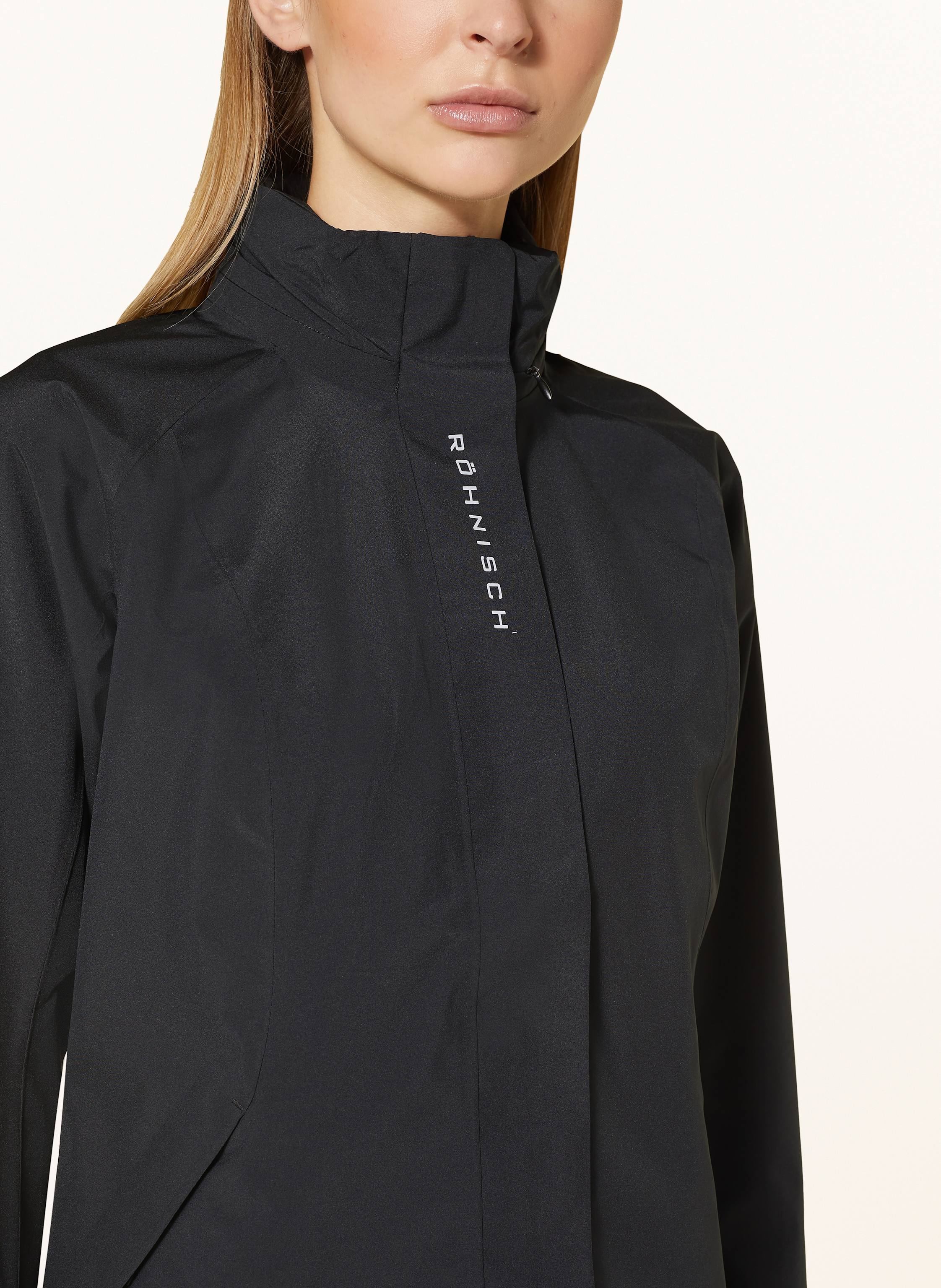 Thumbnail - Röhnisch Funktionsjacke Storm Rain Jacket schwarz