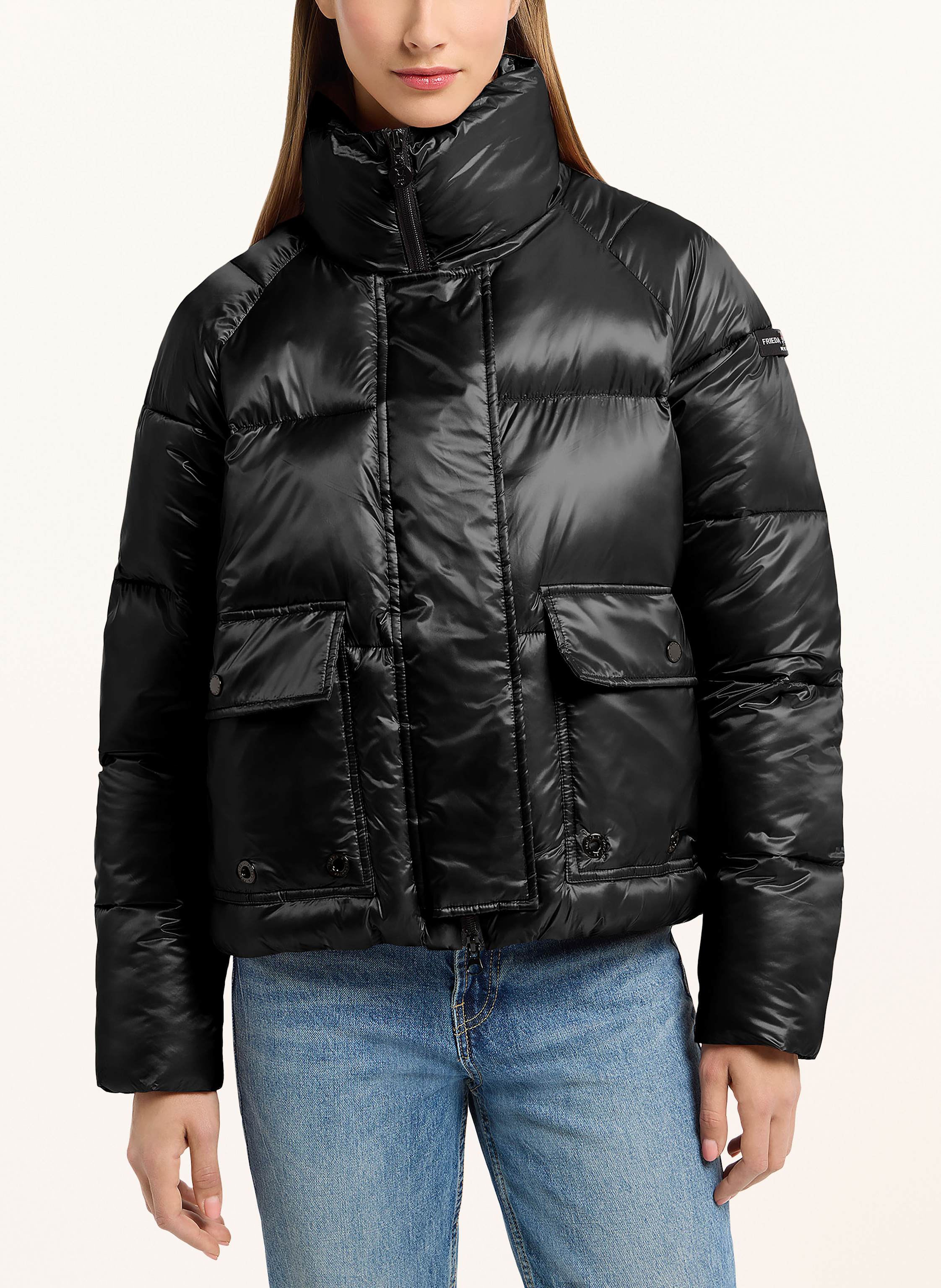 Thumbnail - Frieda & Freddies Steppjacke schwarz