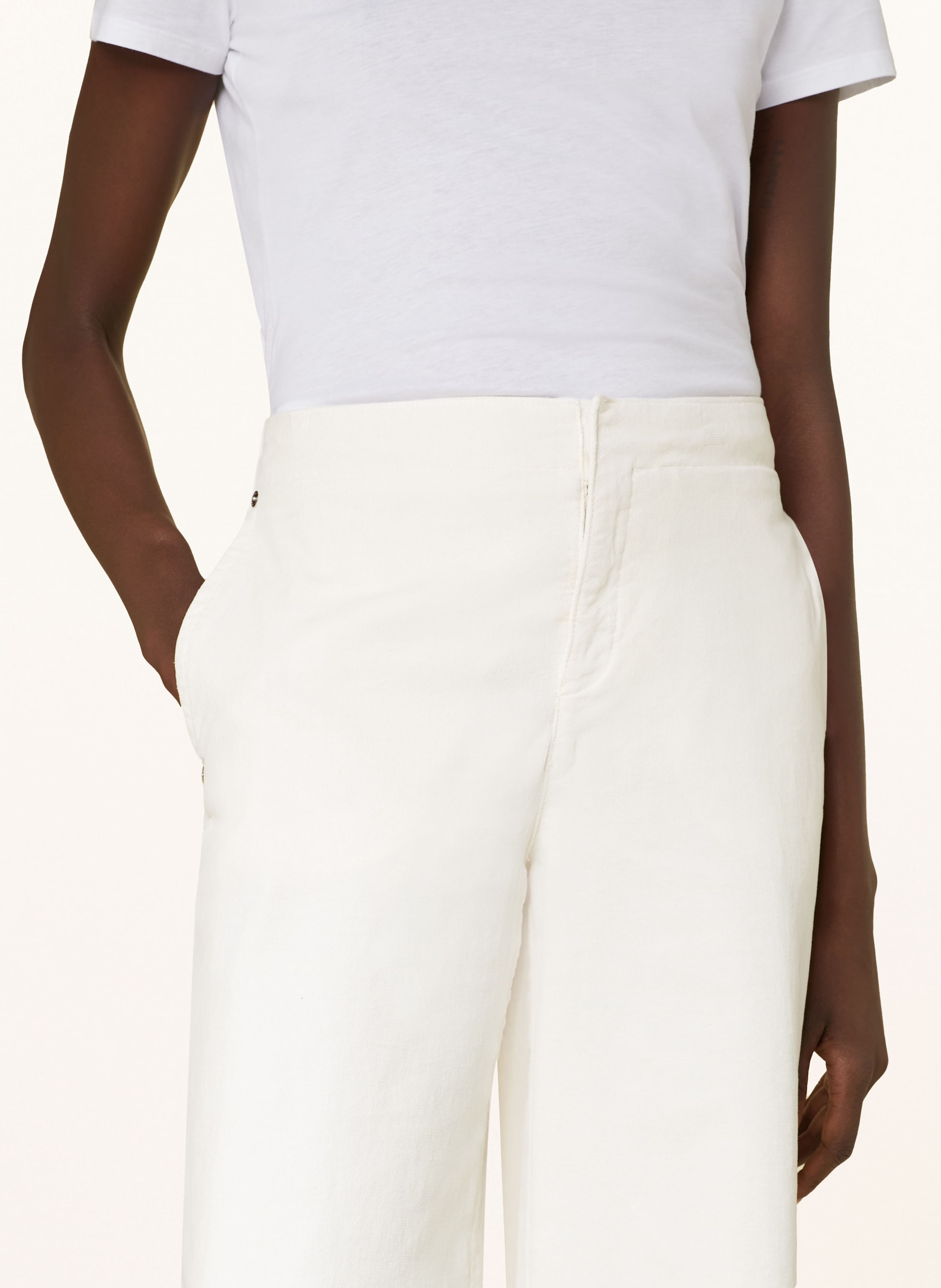 Thumbnail - Boss Marlenehose Tahilone weiss