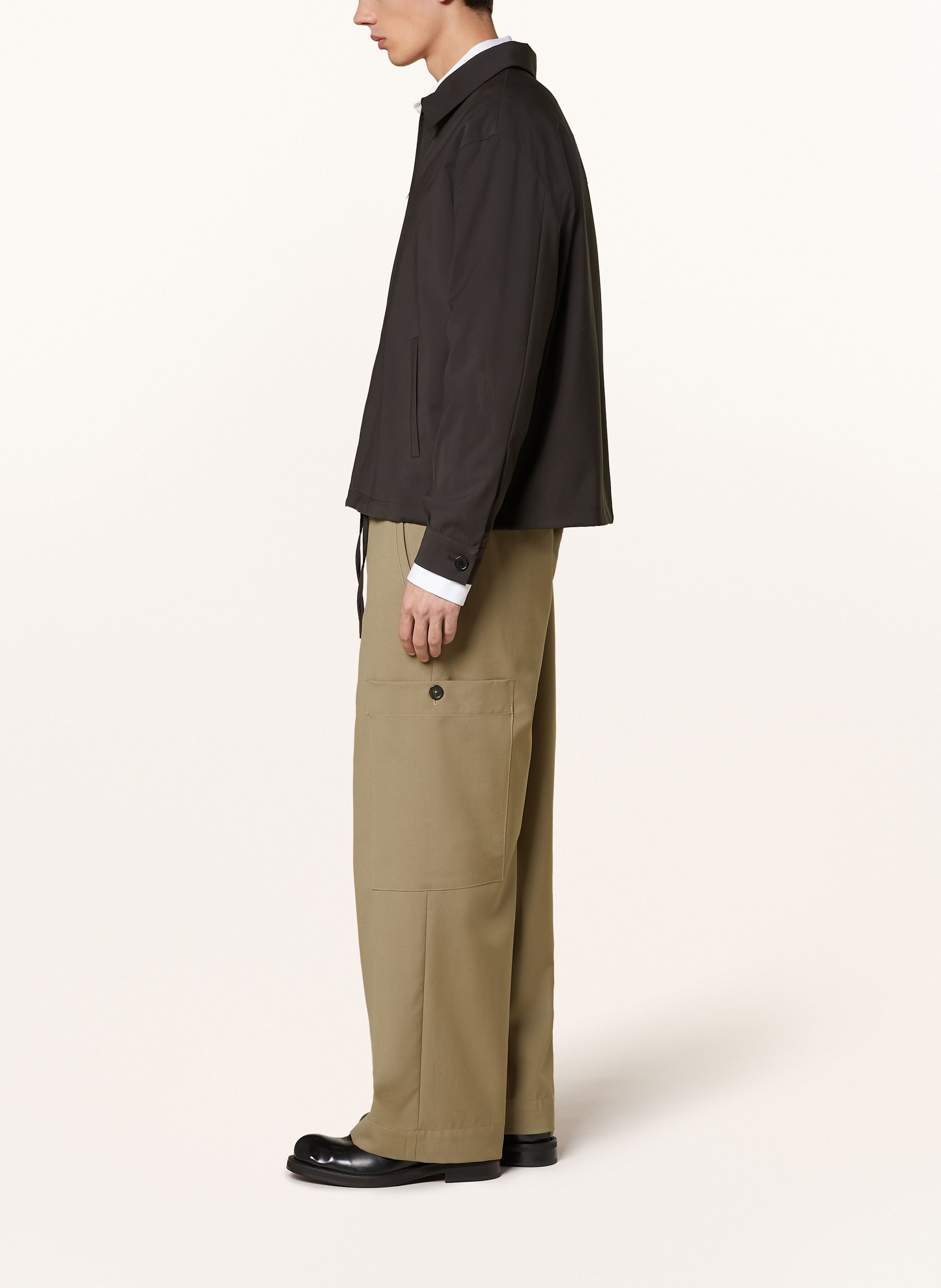 Thumbnail - Róhe Cargohose Wide Fit braun