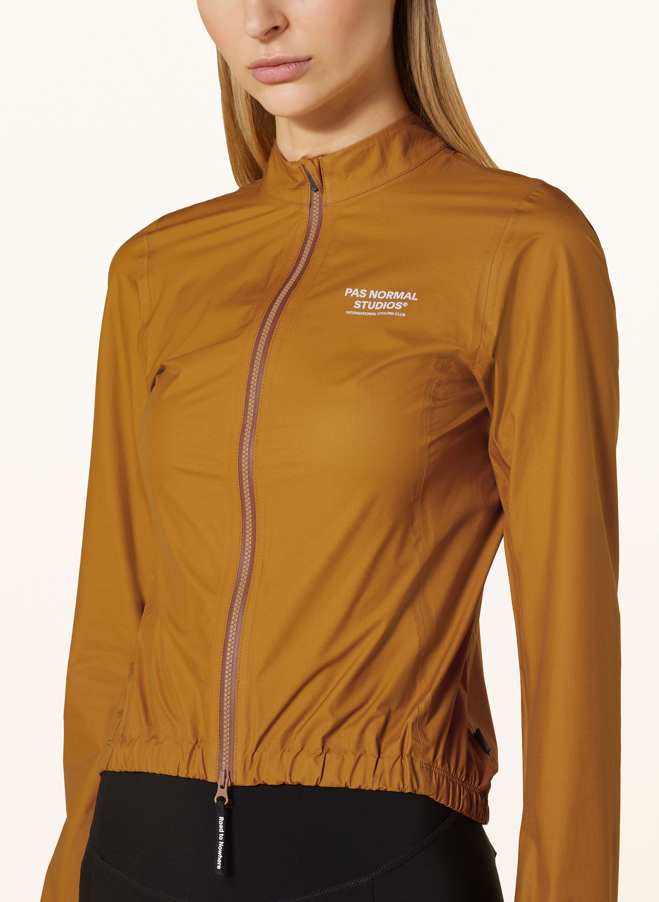 Thumbnail - Pas Normal Studios Radtrikot Mechanim Rain orange