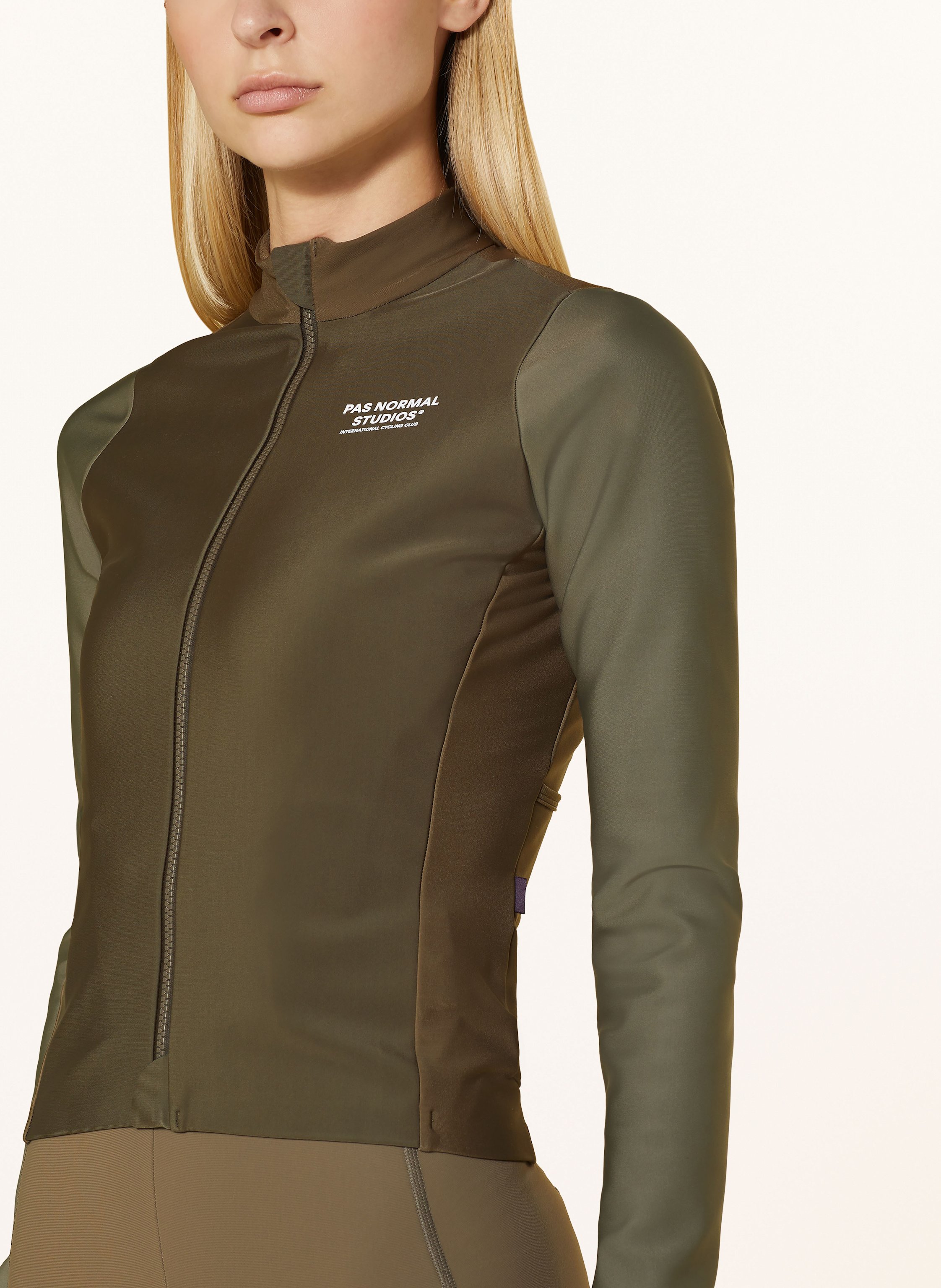 Thumbnail - Pas Normal Studios Radtrikot Machanism Thermal beige