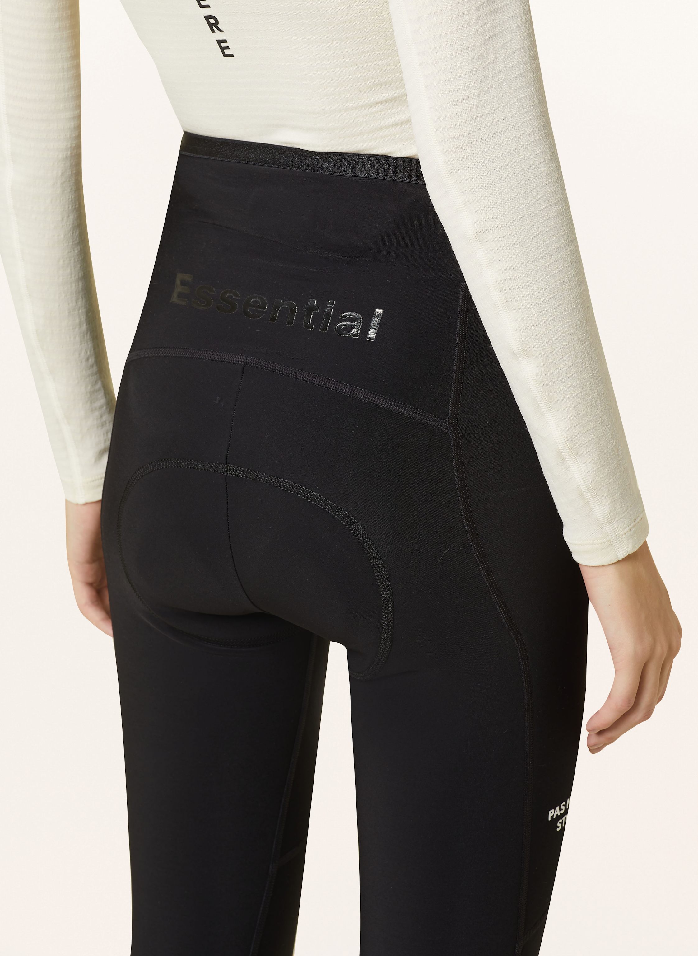 Thumbnail - Pas Normal Studios Softshell-Radhose Mit Gepolstertem Einsatz Essential Thermal schwarz