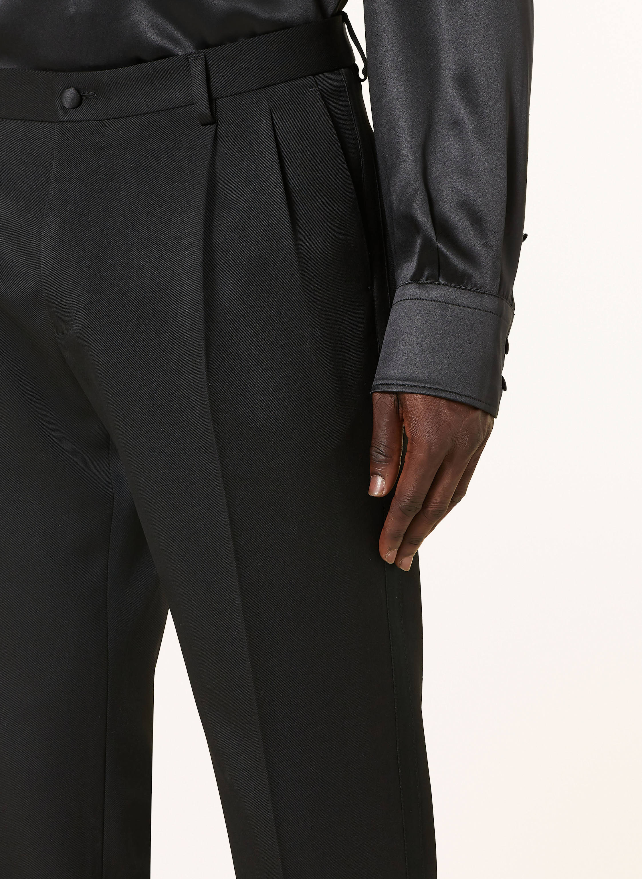 Thumbnail - Dolce & Gabbana Chino Slim Fit schwarz