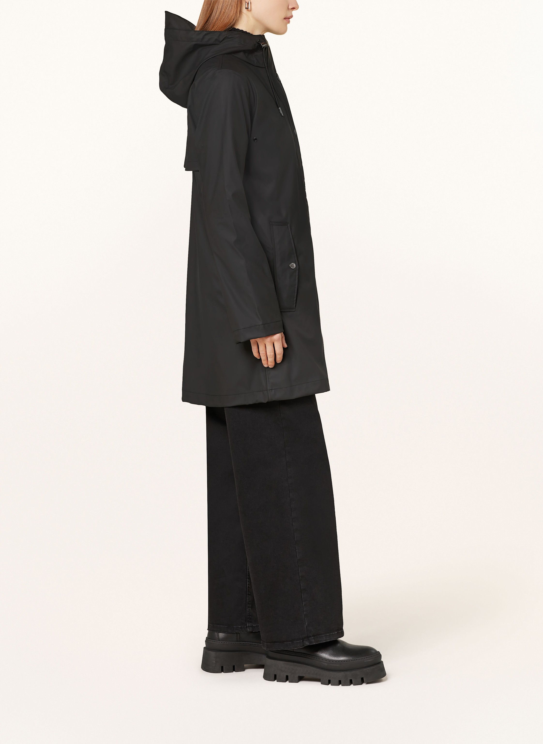 Thumbnail - Samsøe  Samsøe Regenjacke Sastala schwarz