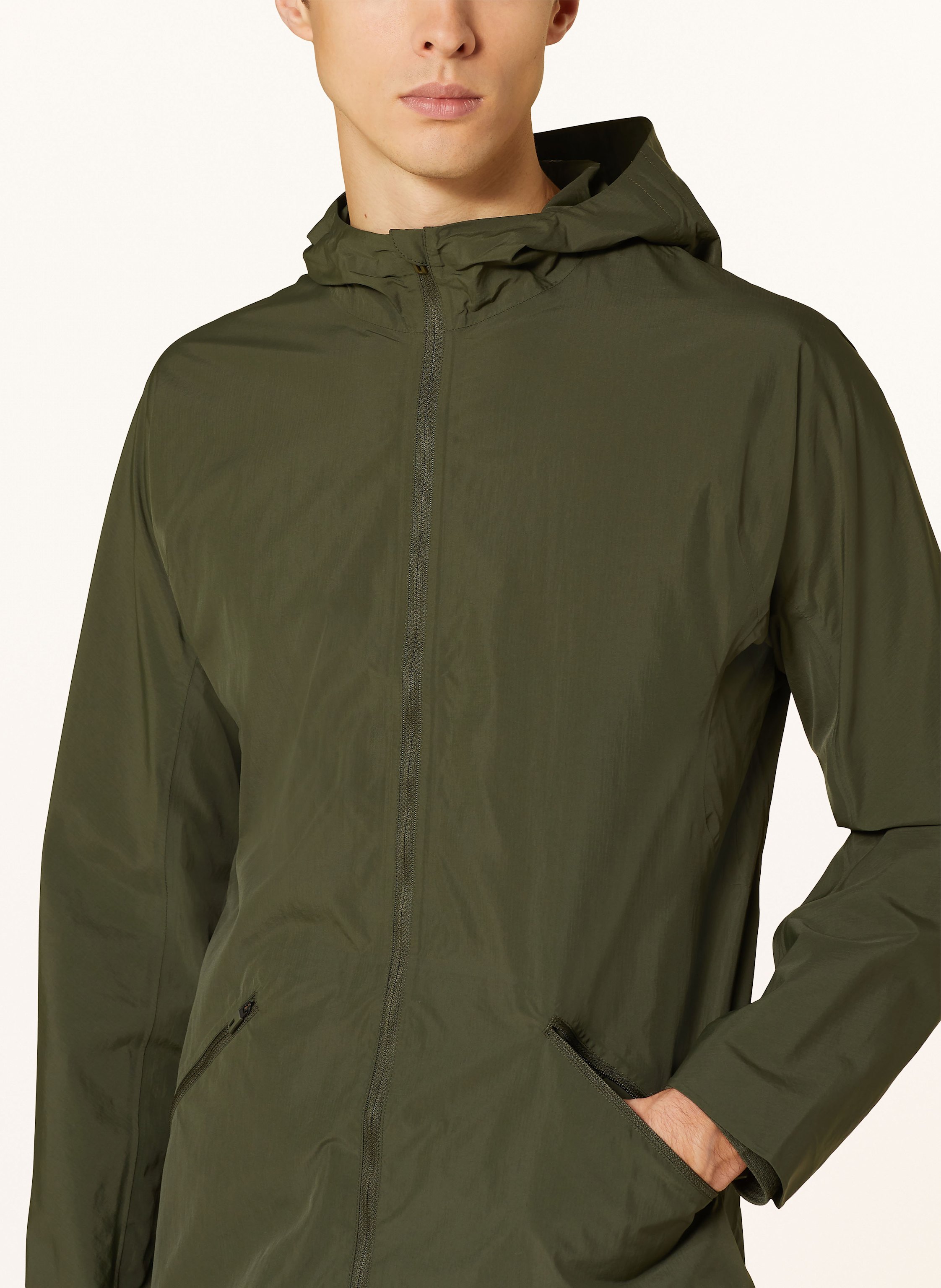 Thumbnail - Y-3 Funktionsjacke Run gruen