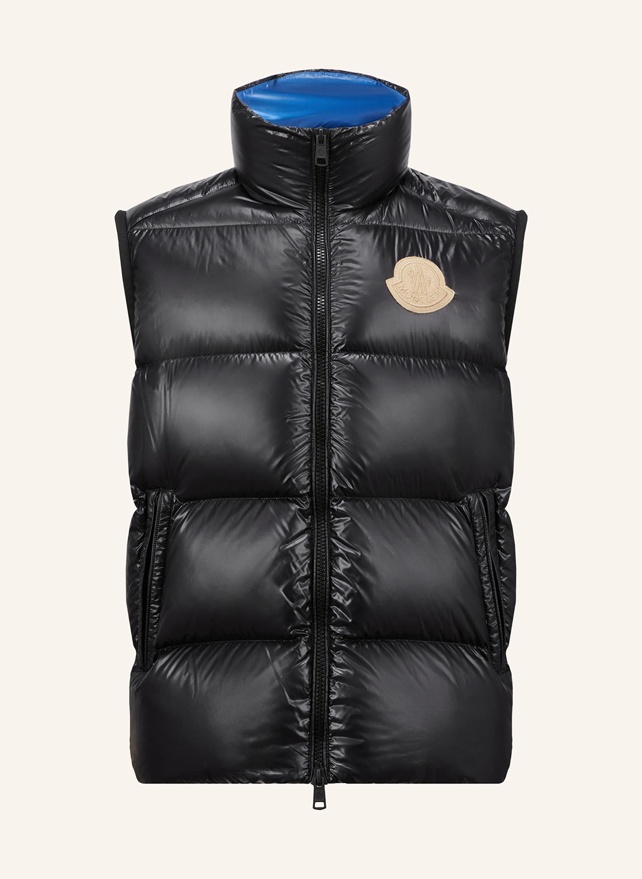 MONCLER Down vest SUMIDO in black