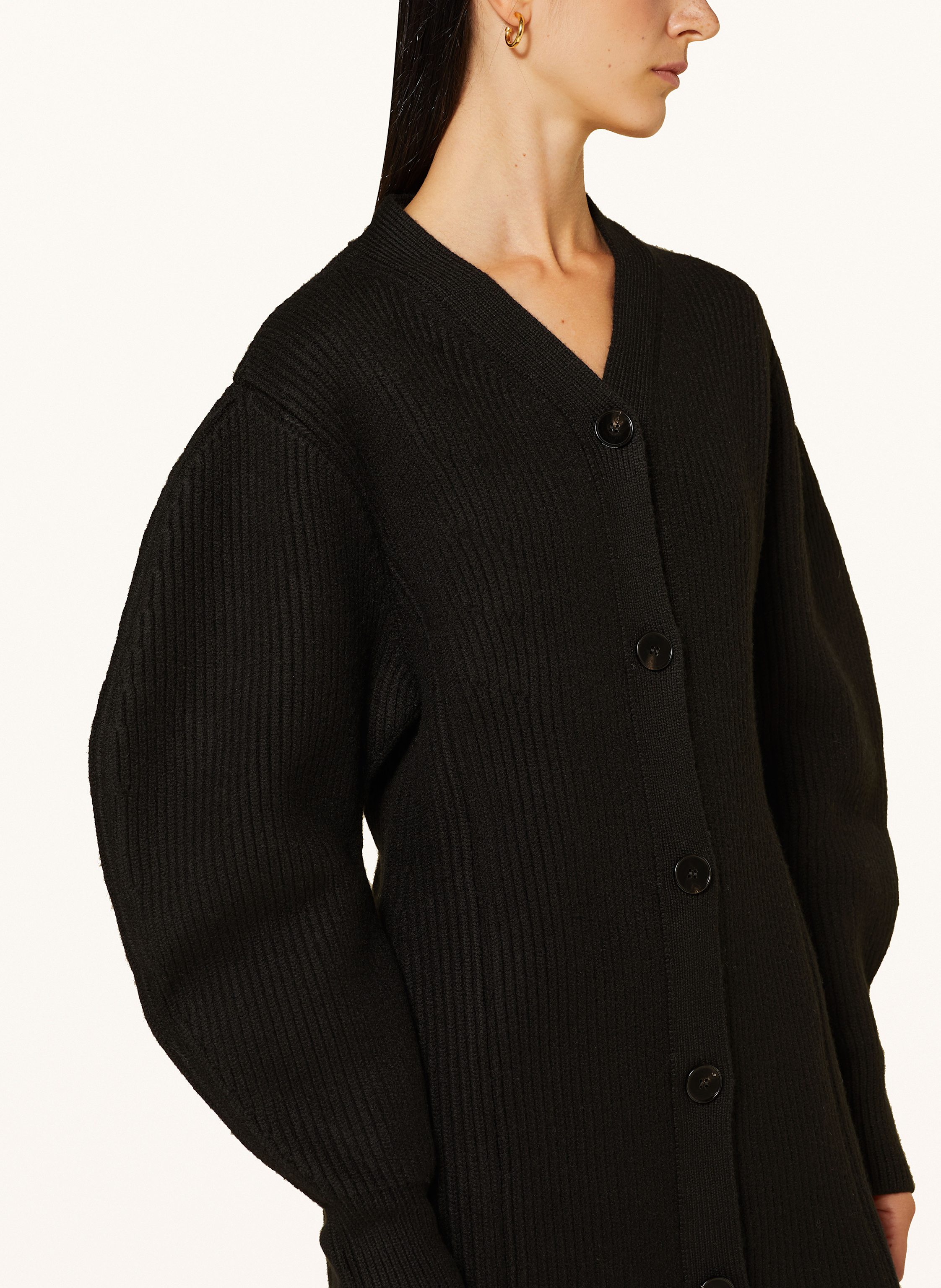 Thumbnail - Jil Sander Strickjacke schwarz