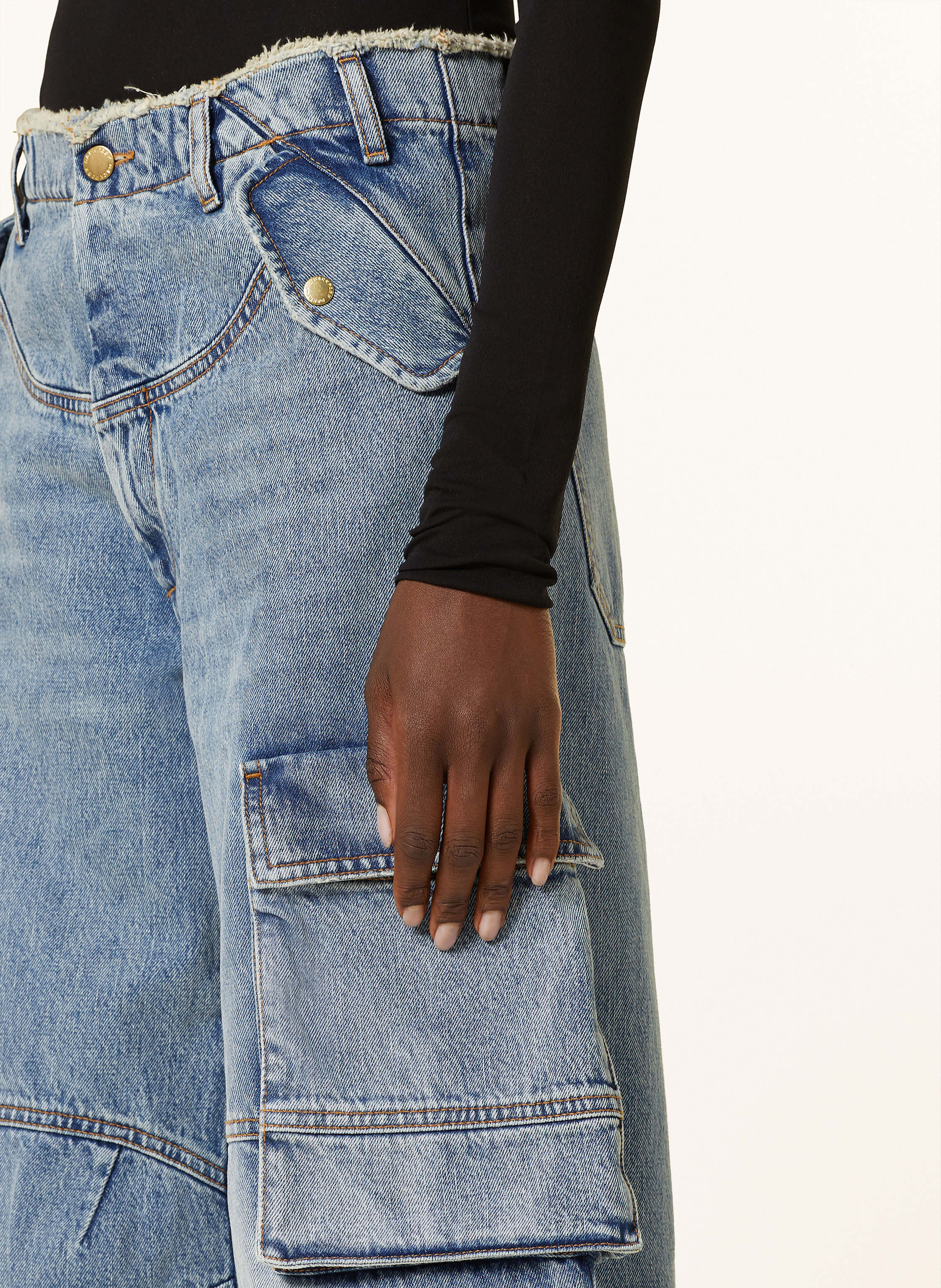 Thumbnail - Darkpark Cargojeans Rosalind blau