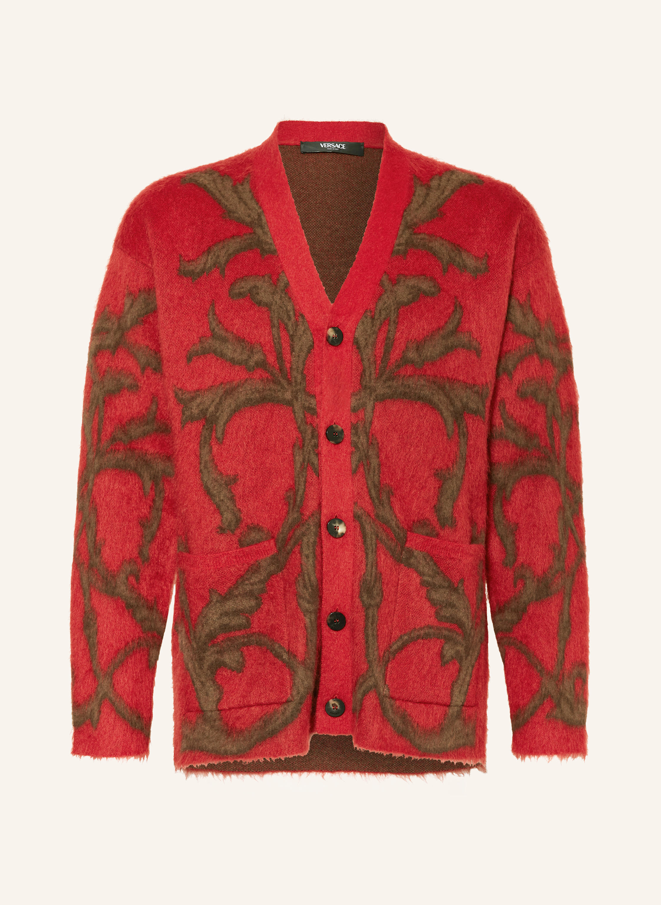 【送料&関税込】Versace Fringe Trim Woven Cardigan dh New York Mika Fringe-Trim Cardigan | Saks Fifth Avenue