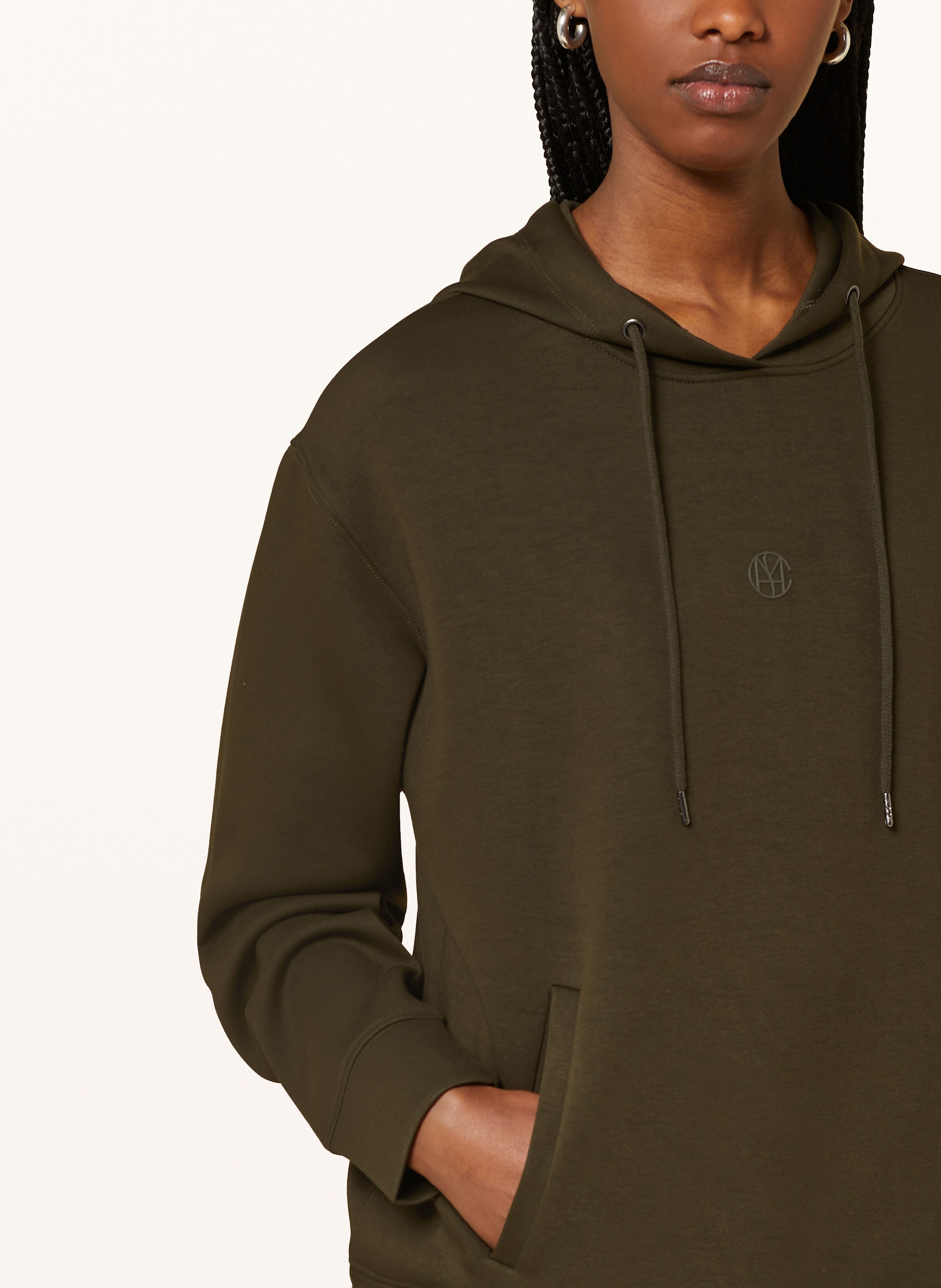 Thumbnail - Msch Copenhagen Hoodie Mschima gruen