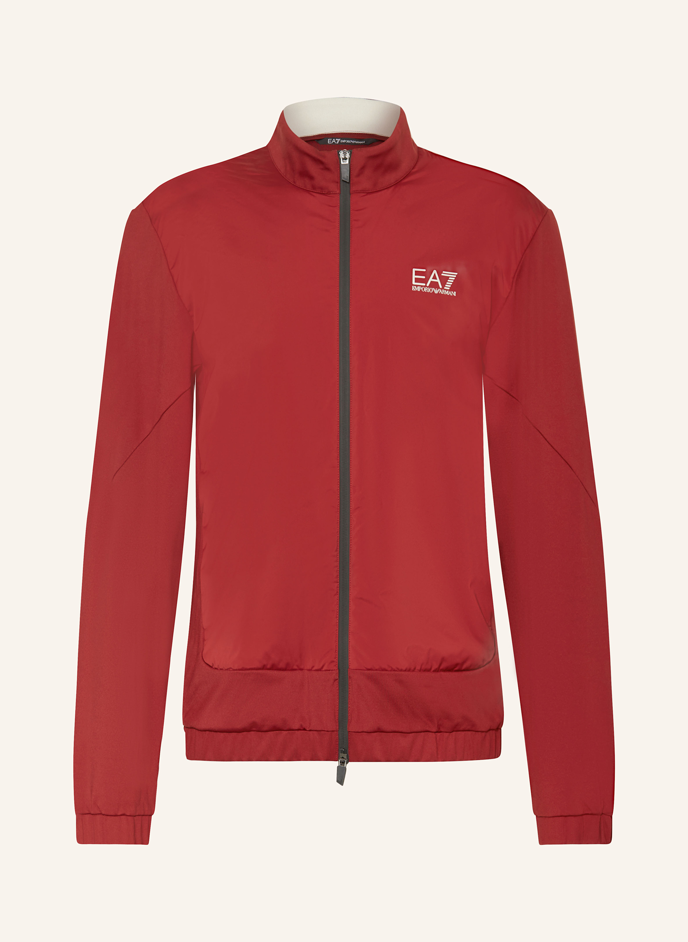 Ea7 red jacket on sale