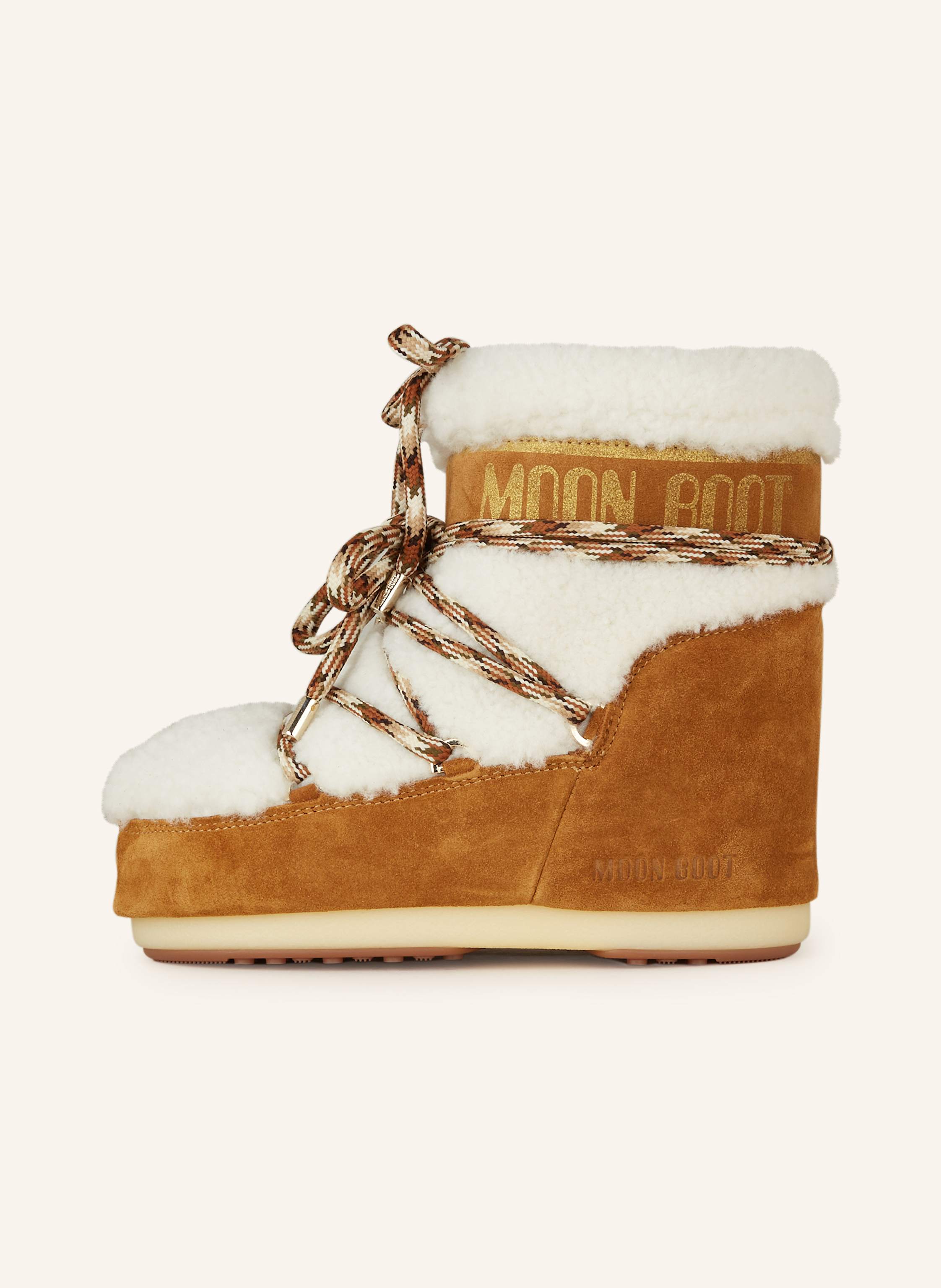 Thumbnail - Moon Boot Moon Boots Moon Boot Icon Low Shearling braun