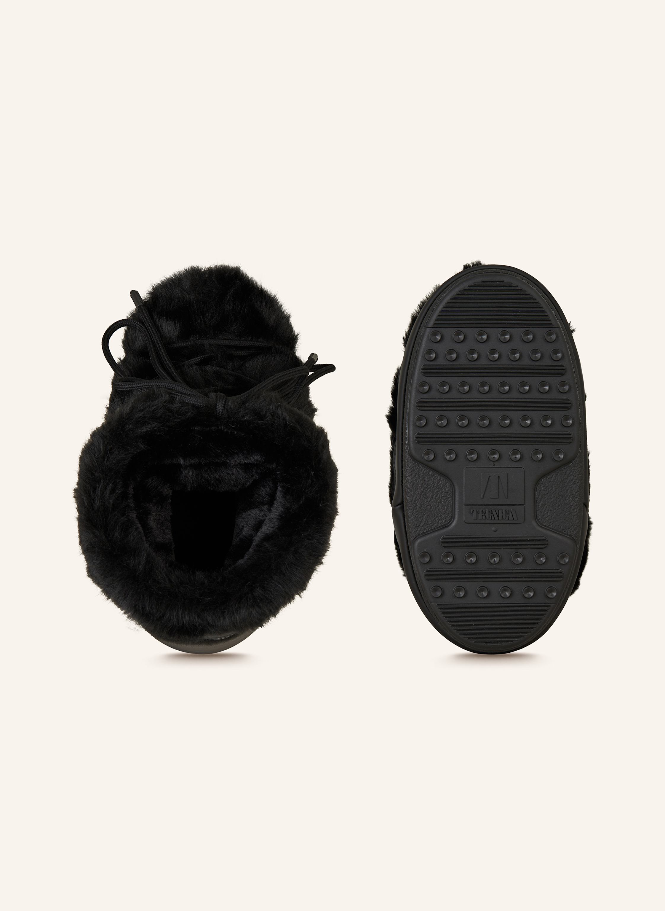 Thumbnail - Moon Boot Moon Boots Icon Low Faux Fur schwarz