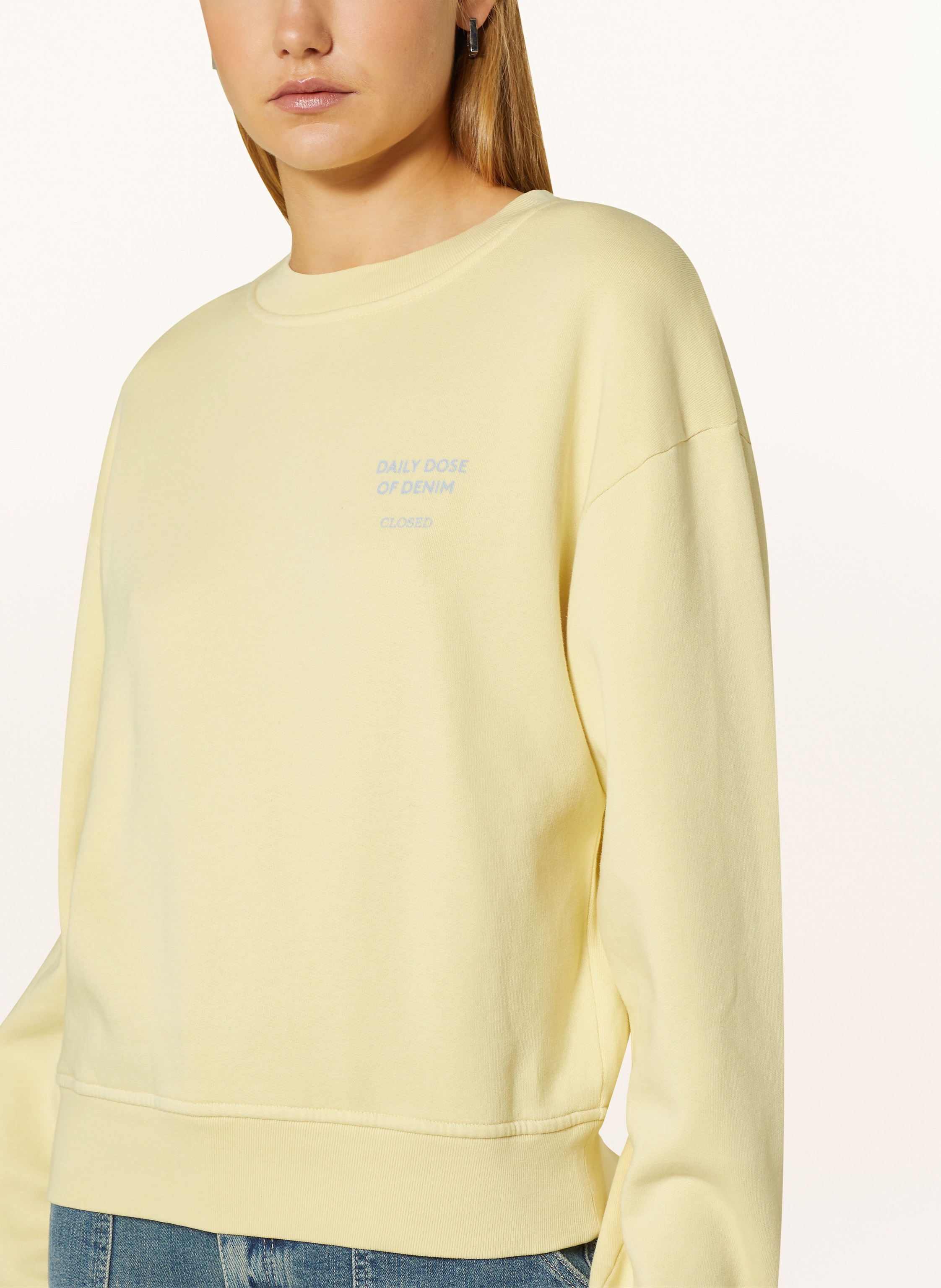 Thumbnail - Closed Sweatshirt gelb