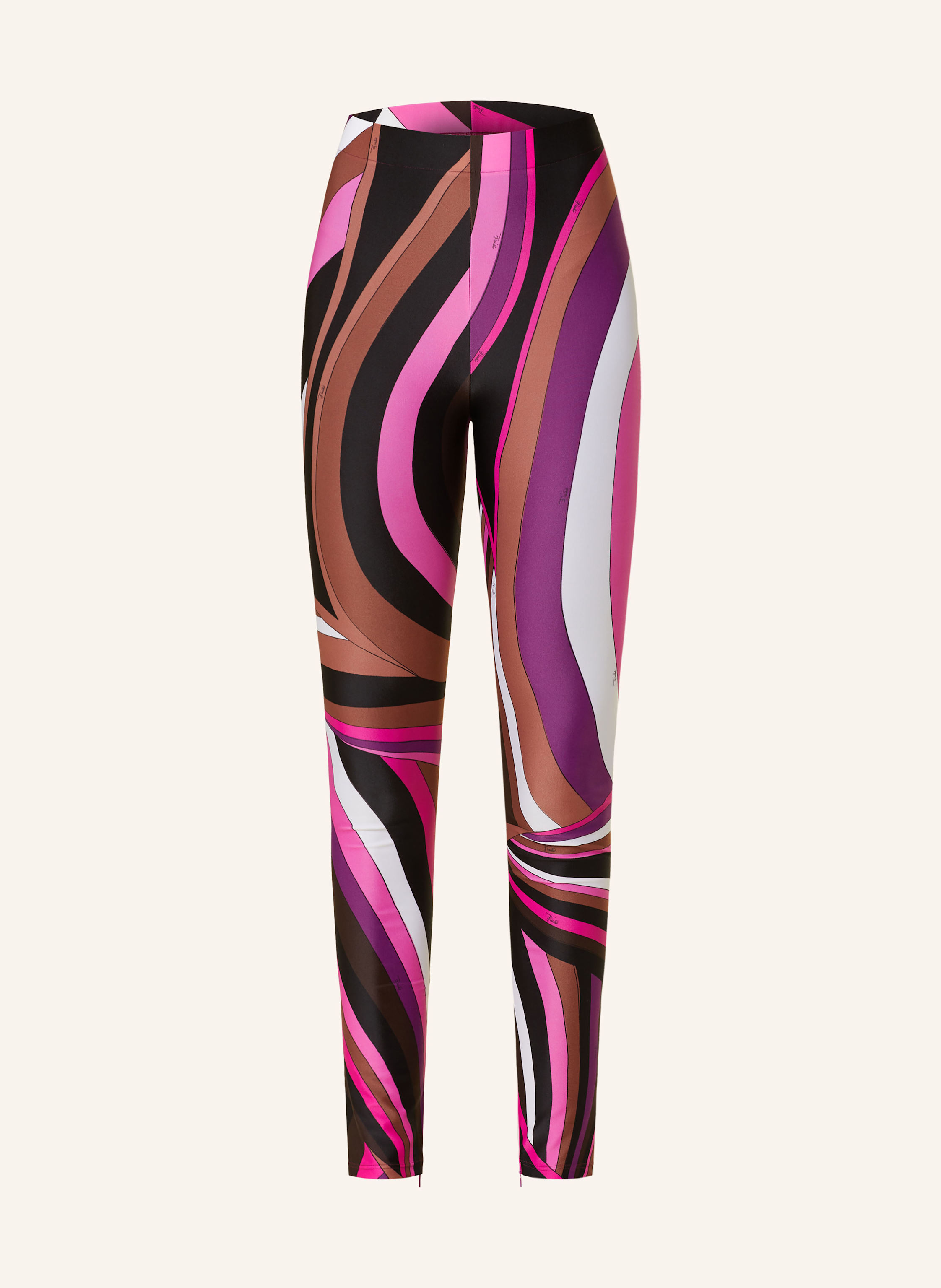 PUCCI Leggings in brown pink black