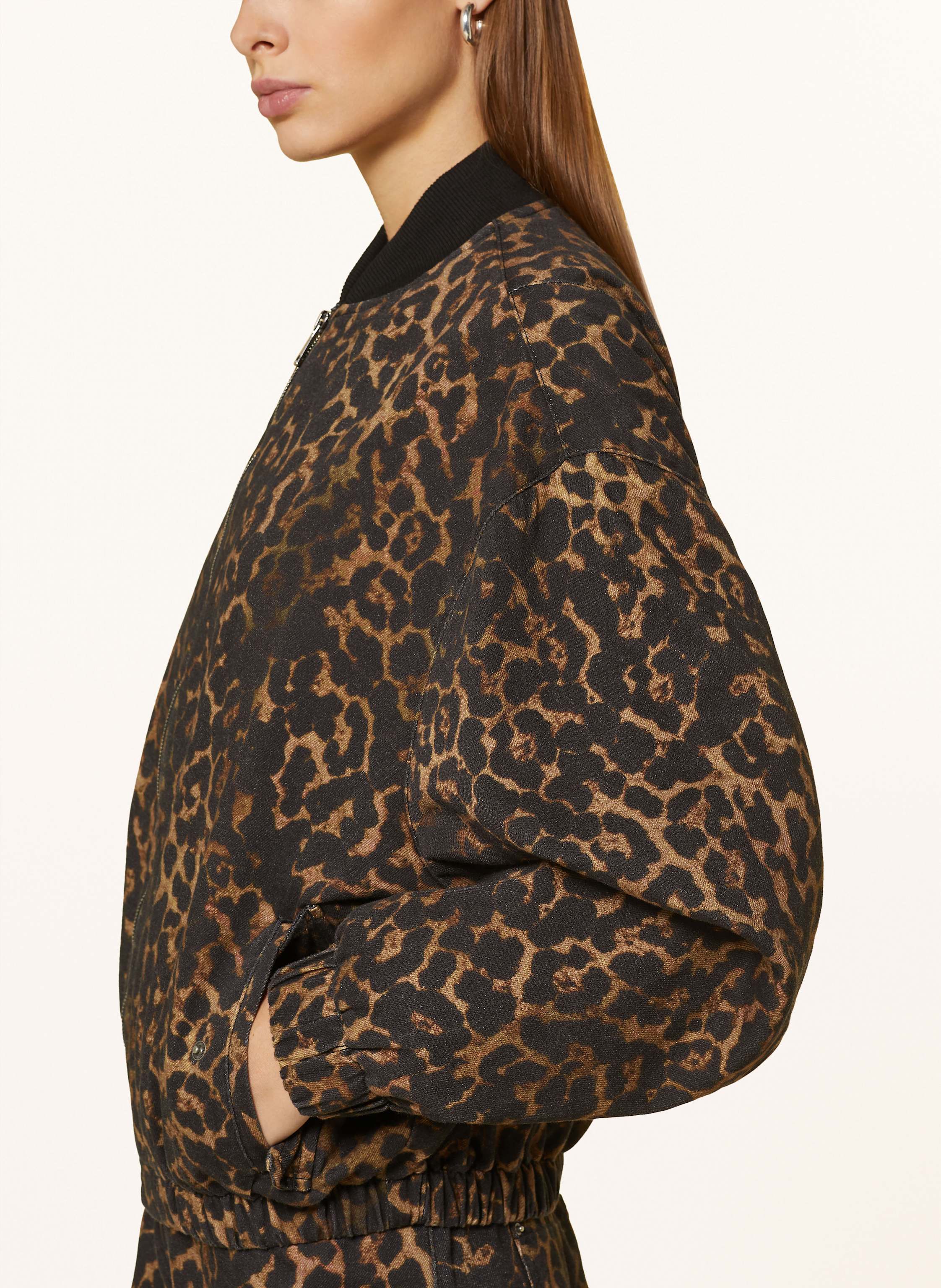 Thumbnail - Studio Ar Jeans-Blouson Juno beige