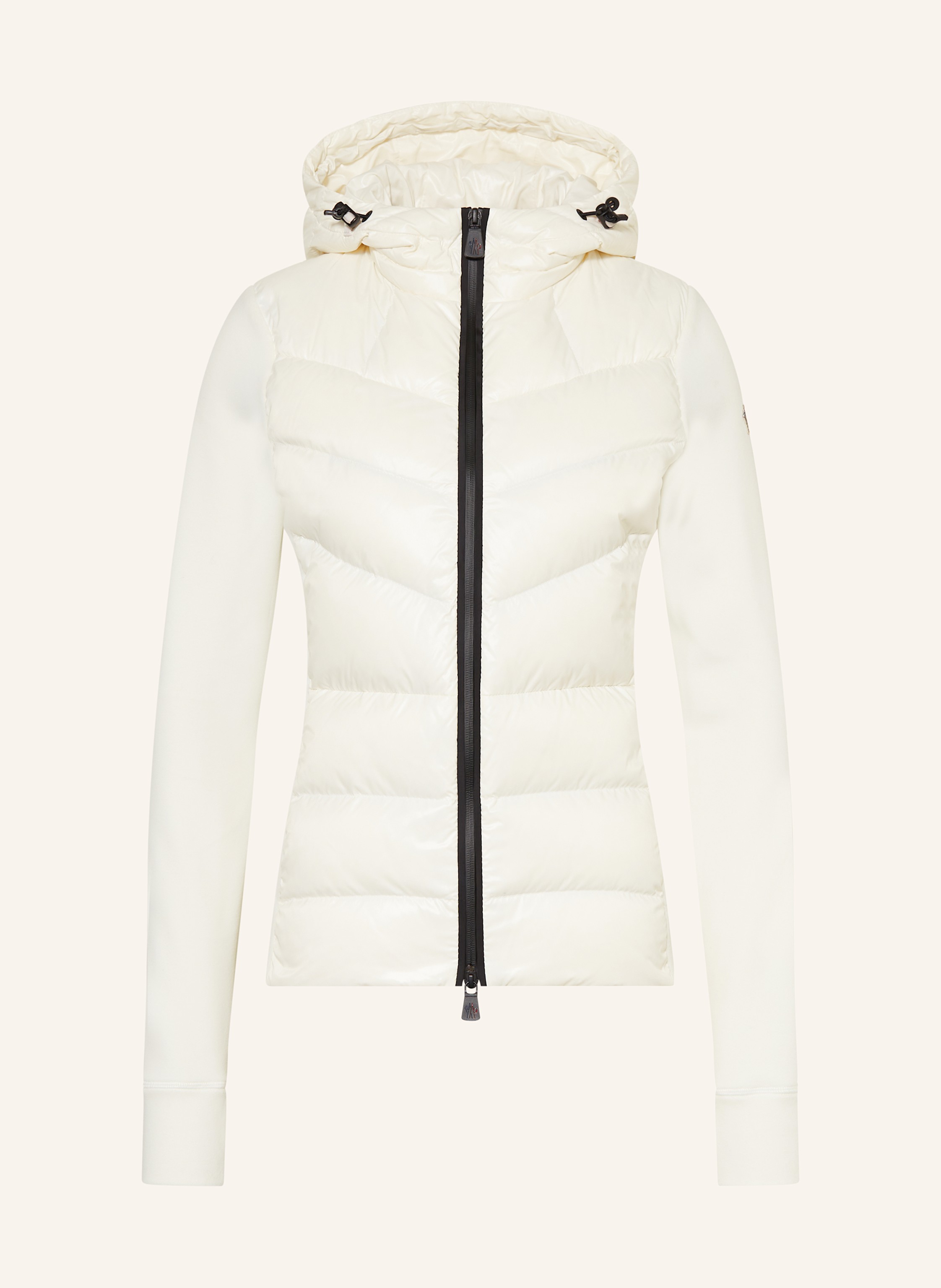 MONCLER GRENOBLE Mid layer jacket in white