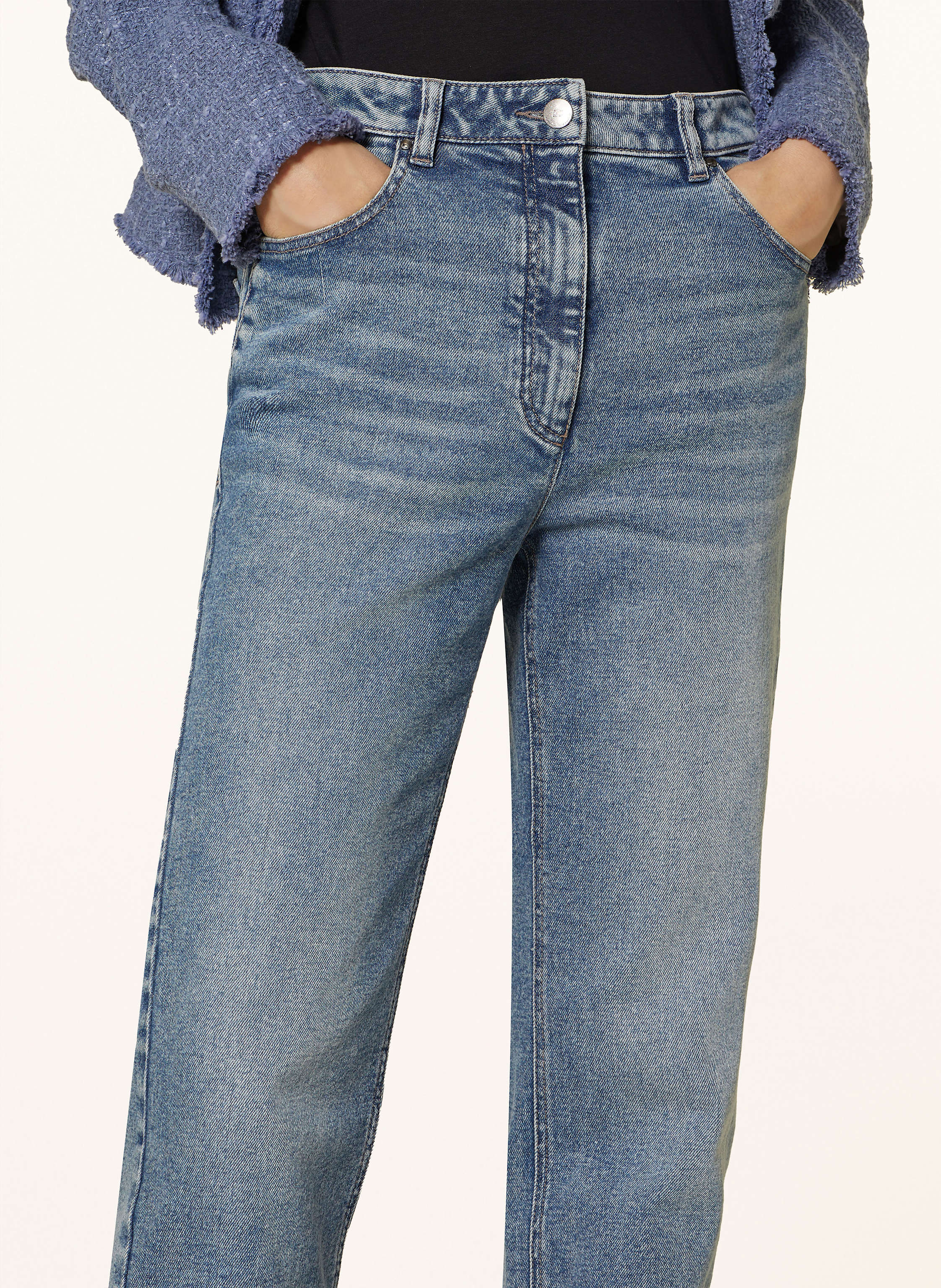 Thumbnail - Luisa Cerano Straight Jeans blau