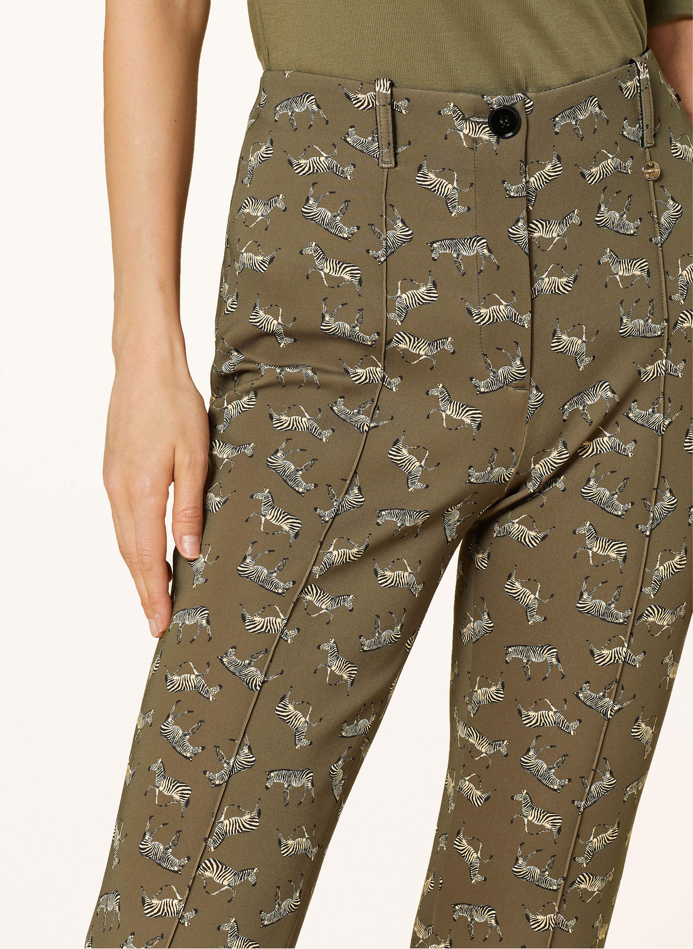 Marc Cain Jerseyhose Sydney gruen – Bild 2