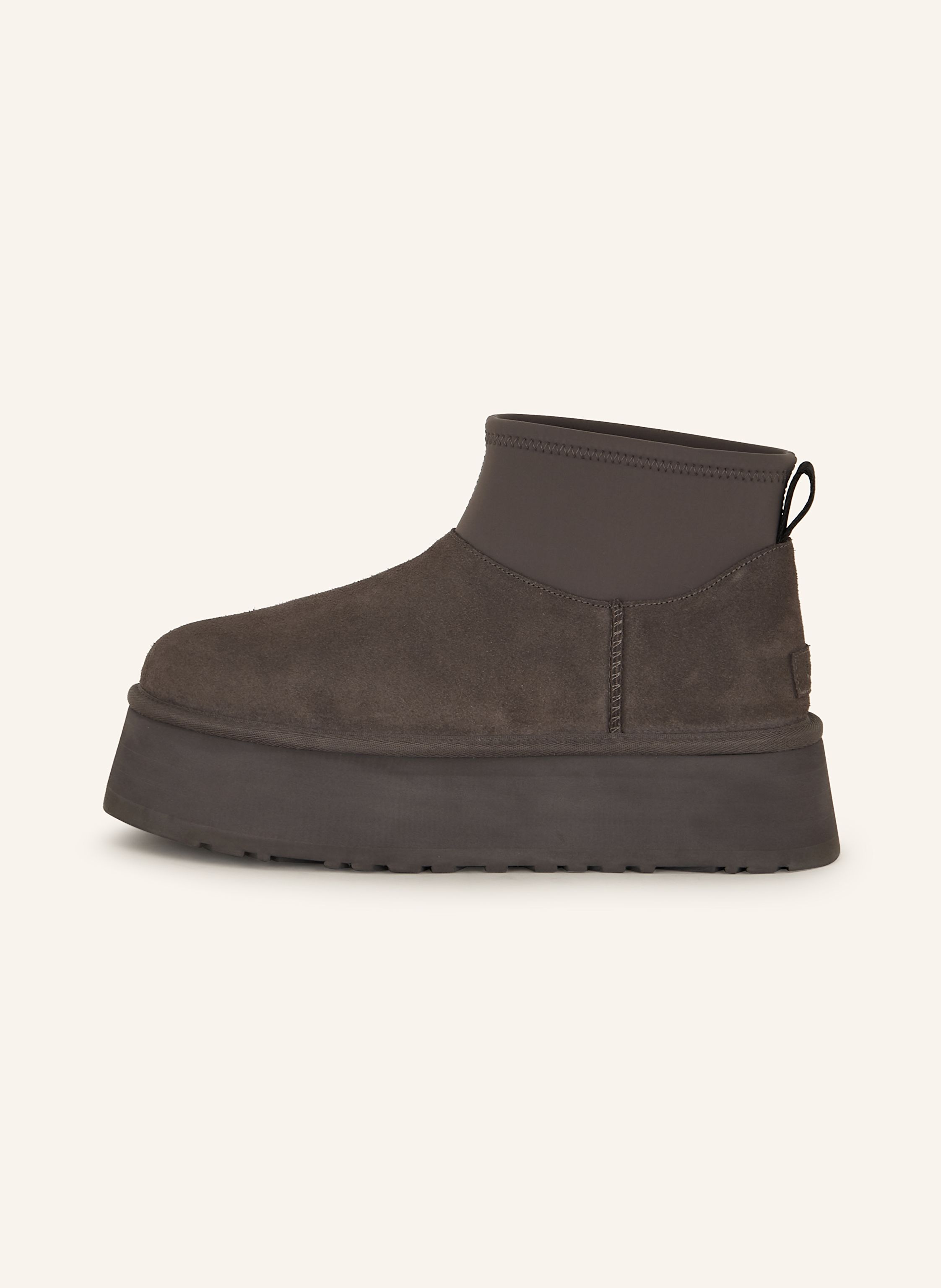 Thumbnail - Ugg Plateau-Boots Classic Mini Dipper grau