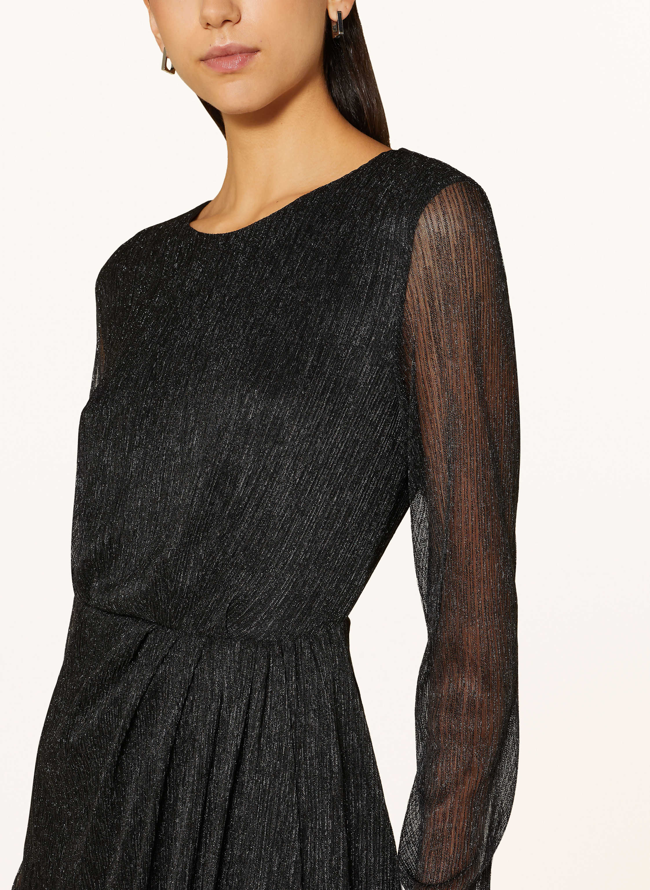 Thumbnail - Marc Cain Kleid Mit Glitzergarn schwarz