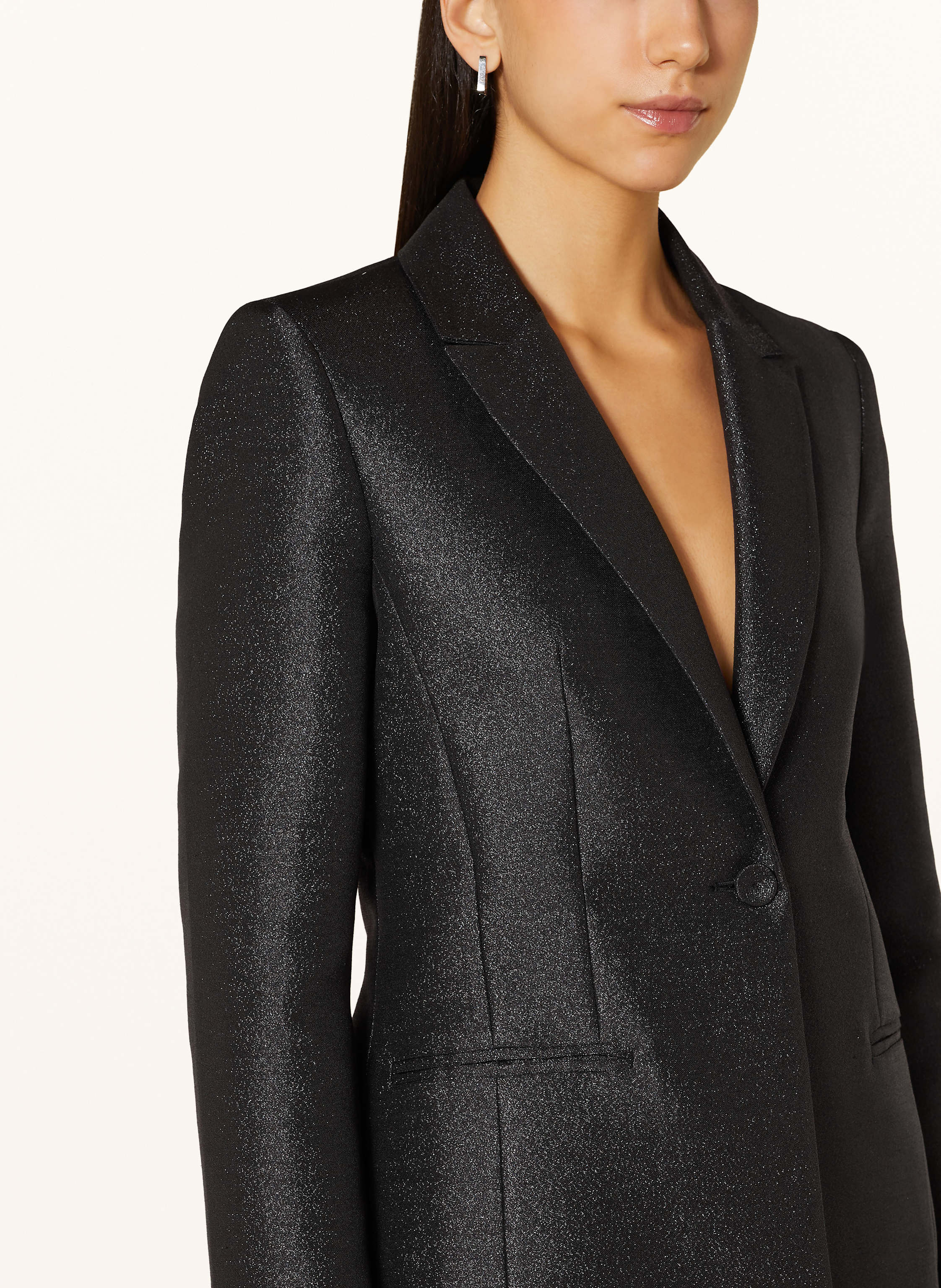 Thumbnail - Marc Cain Blazer Mit Glitzergarn schwarz