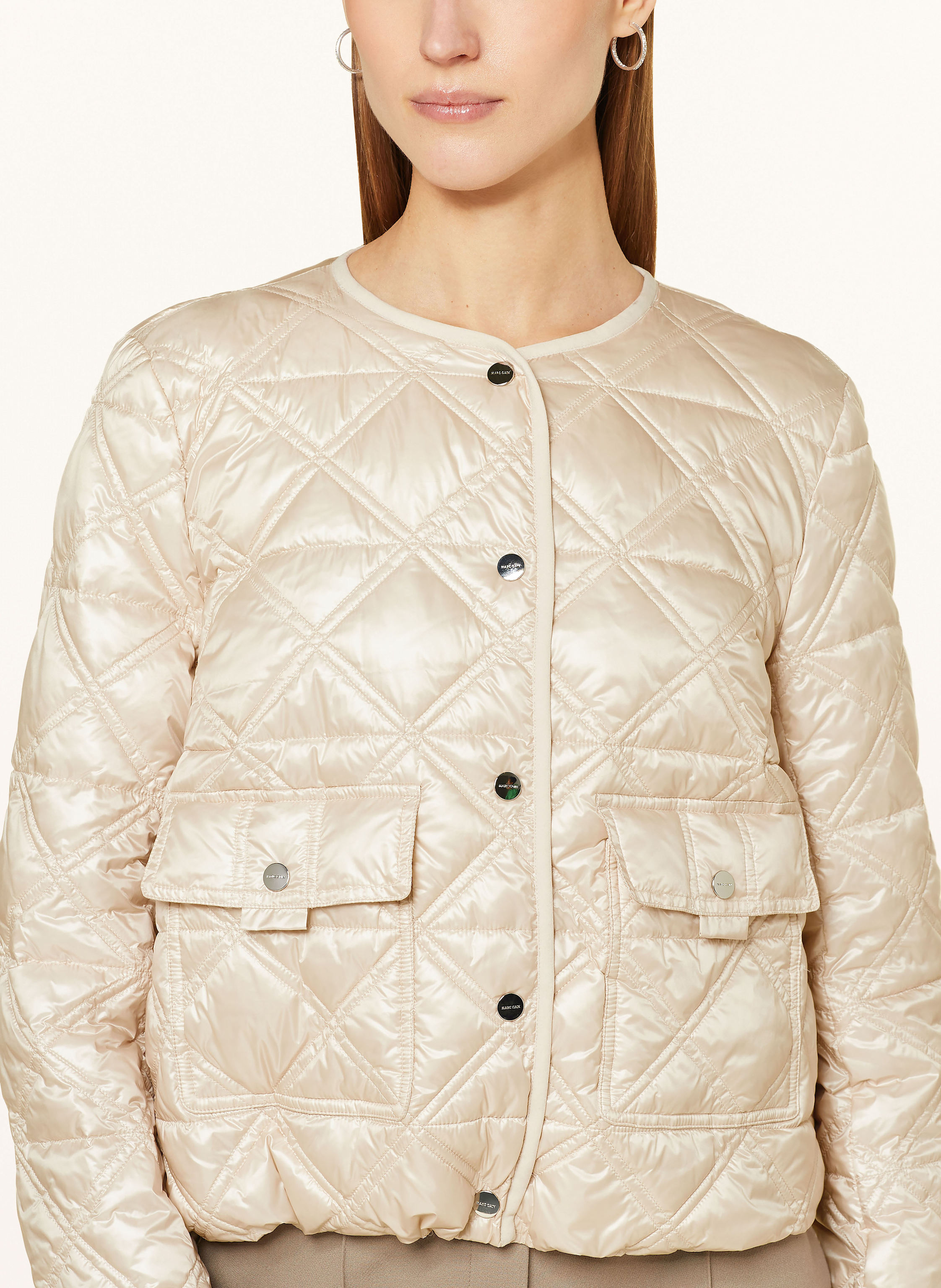 Thumbnail - Marc Cain Steppjacke beige