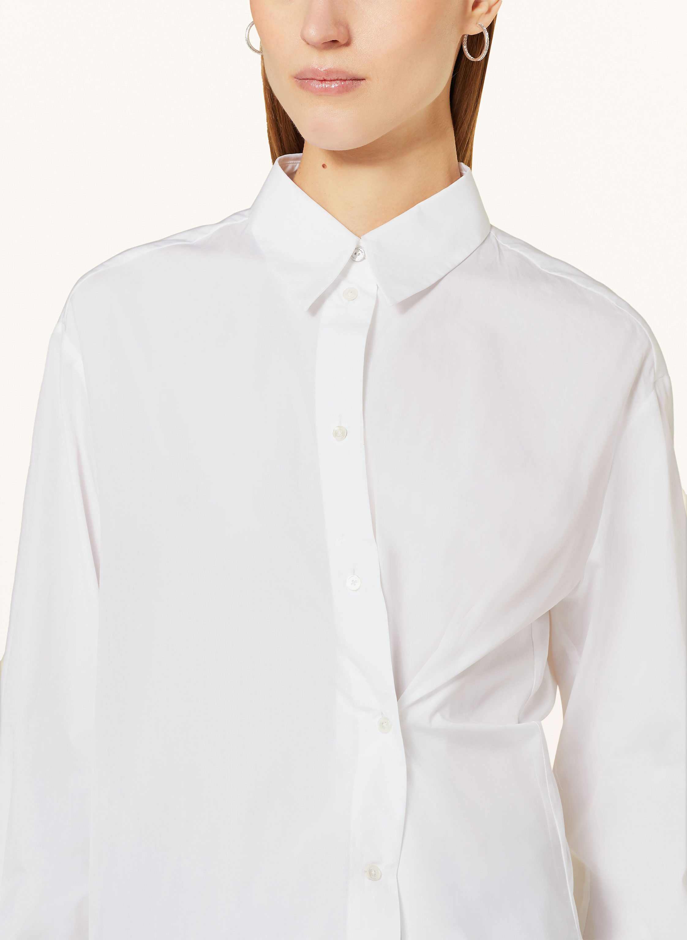 Thumbnail - Marc Cain Hemdbluse Mit Schmucksteinen weiss