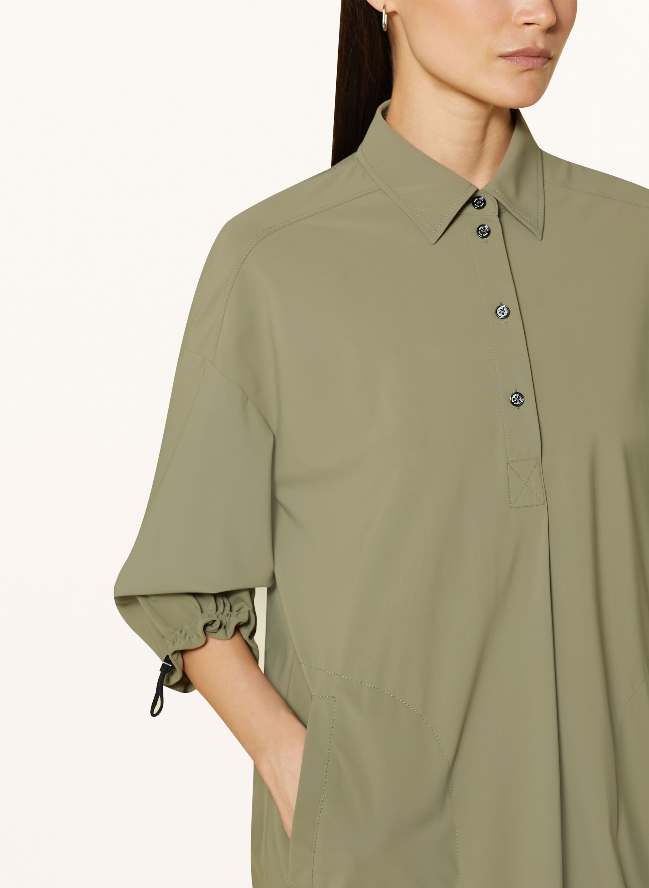 Thumbnail - Marc Cain Polokleid Mit 3/4-Arm gruen