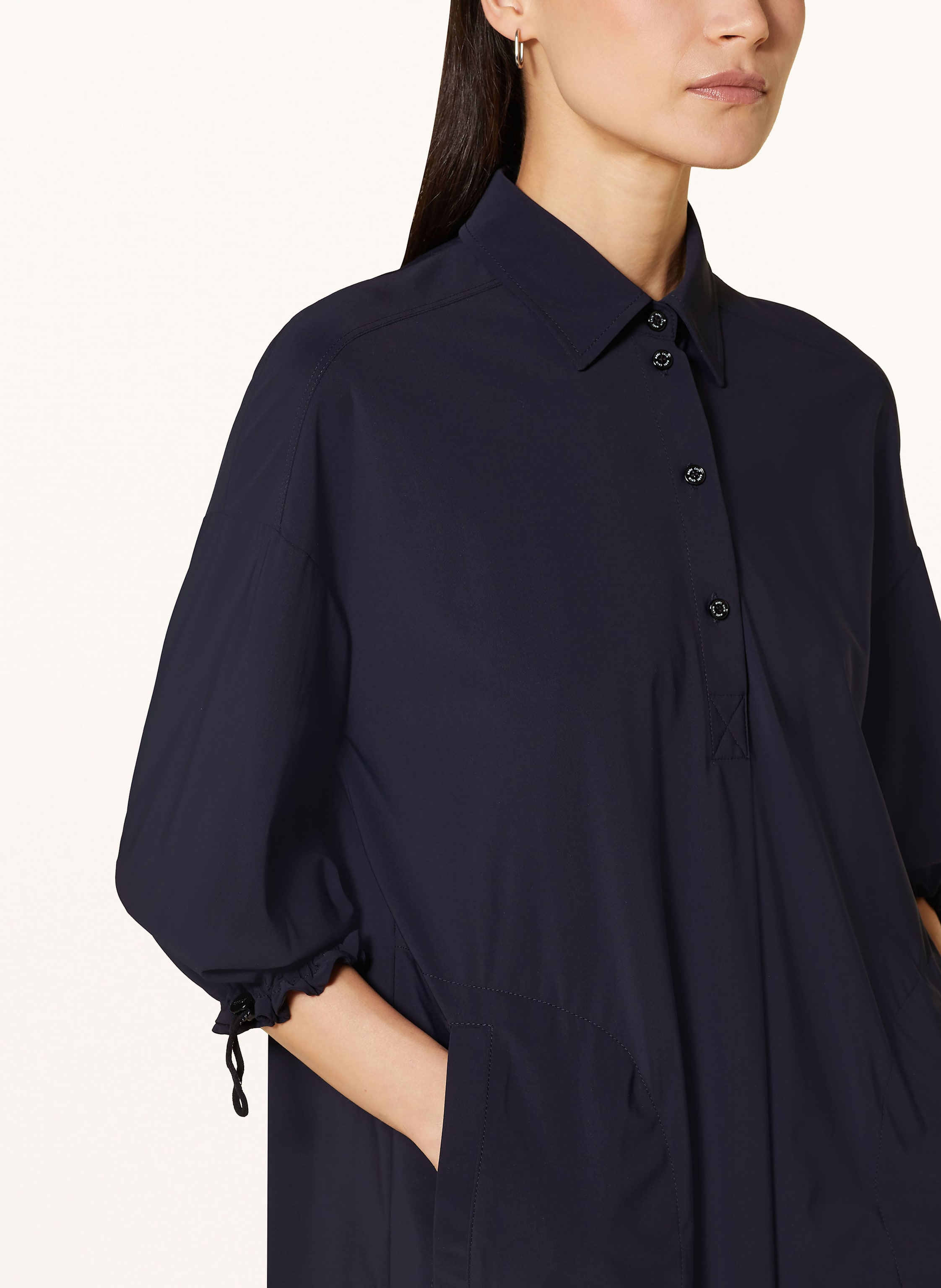 Thumbnail - Marc Cain Polokleid Mit 3/4-Arm blau