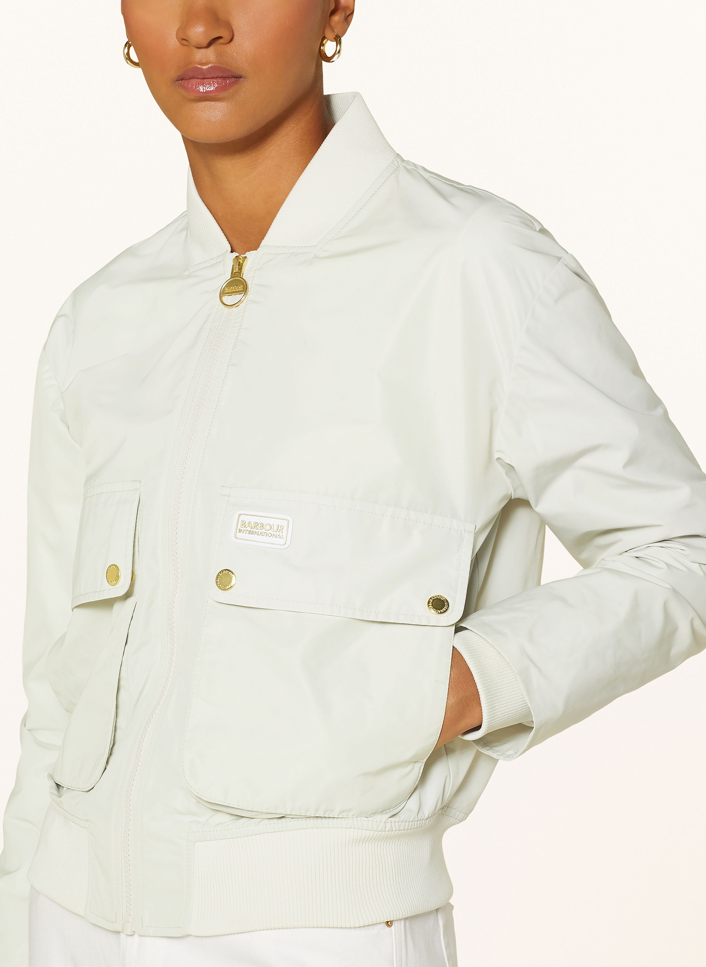 Thumbnail - Barbour International Blouson Priya weiss