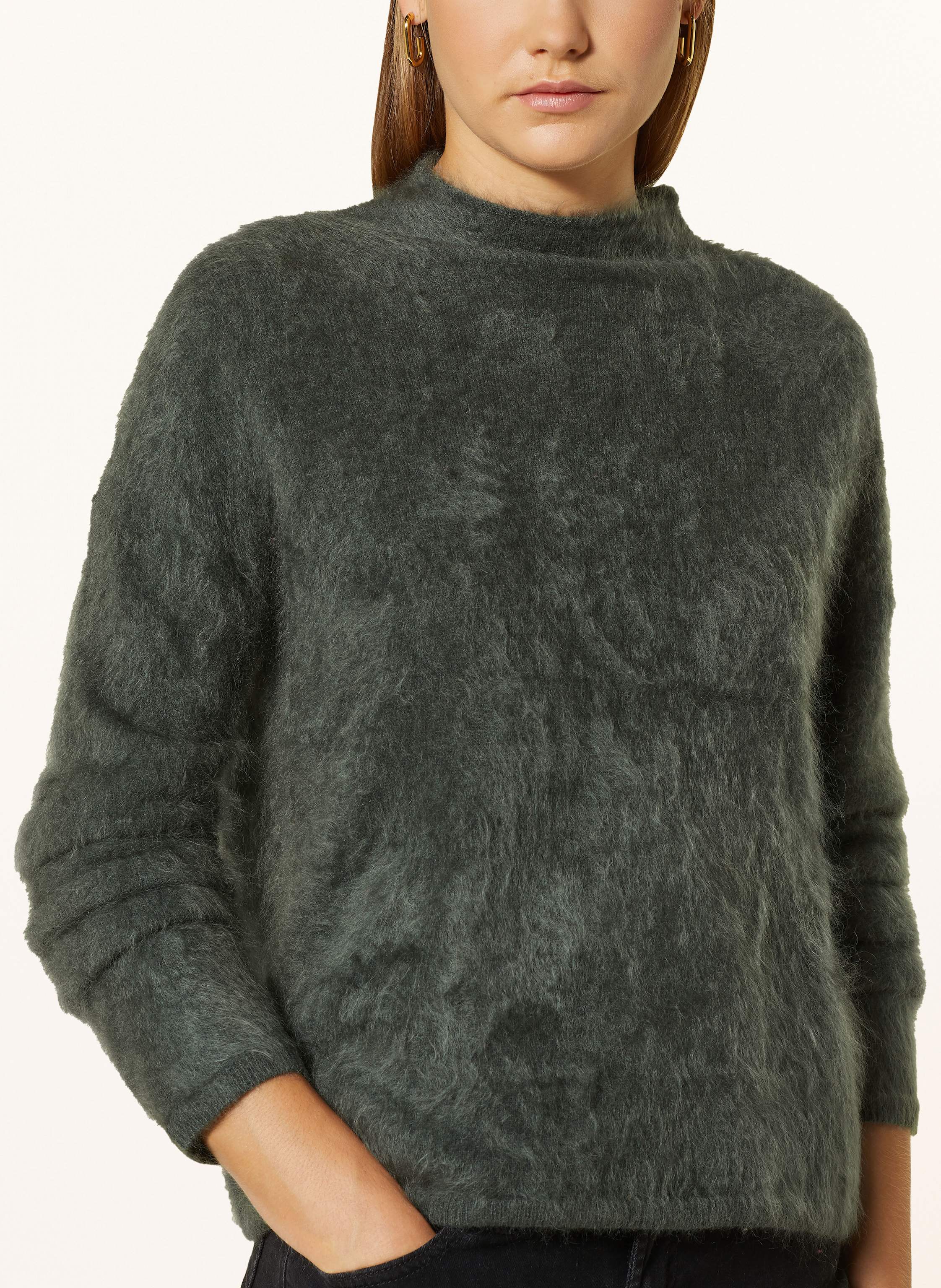 Thumbnail - Mrs & Hugs Cashmere-Pullover gruen