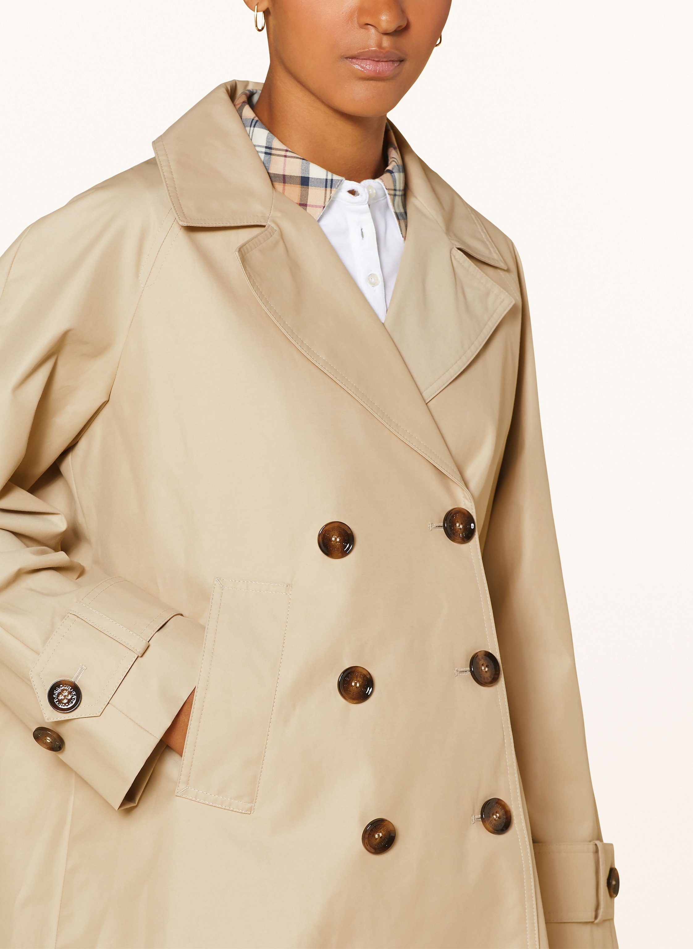 Thumbnail - Barbour Cabanjacke Maisy beige
