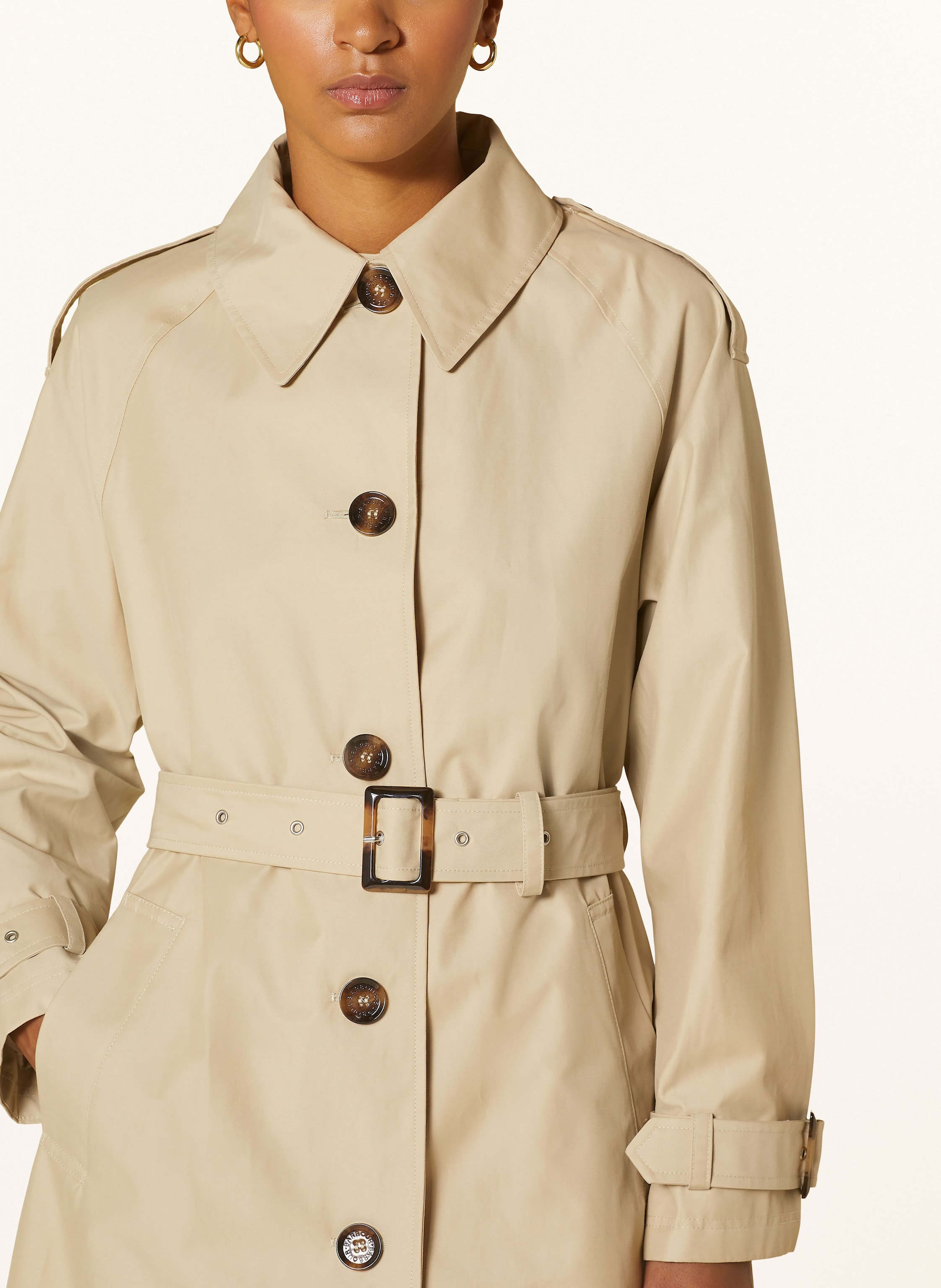 Thumbnail - Barbour Trenchcoat Maia beige