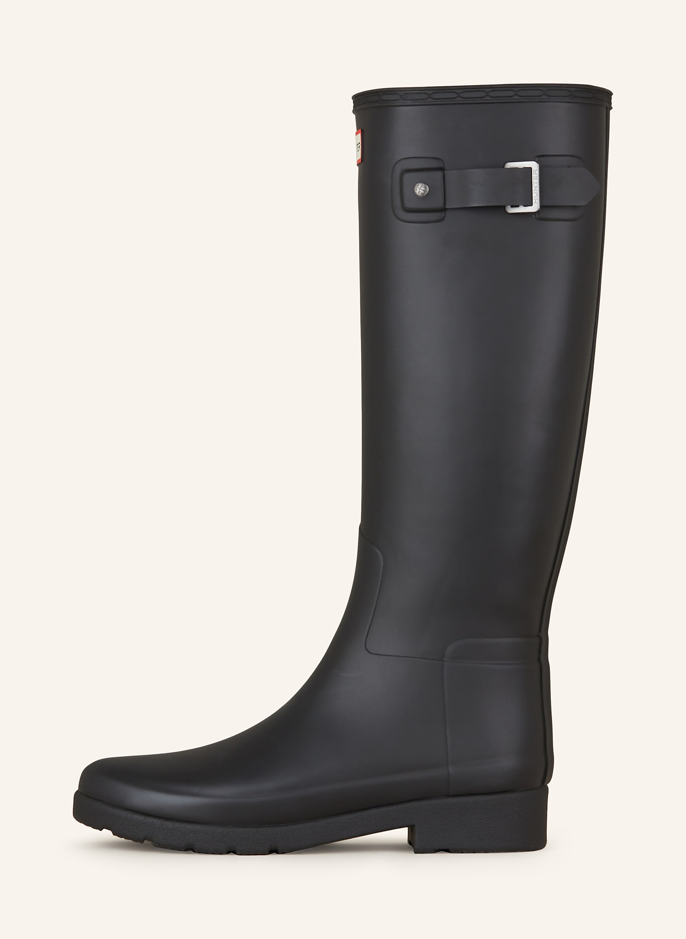 Thumbnail - Hunter Gummistiefel Refined Tall schwarz