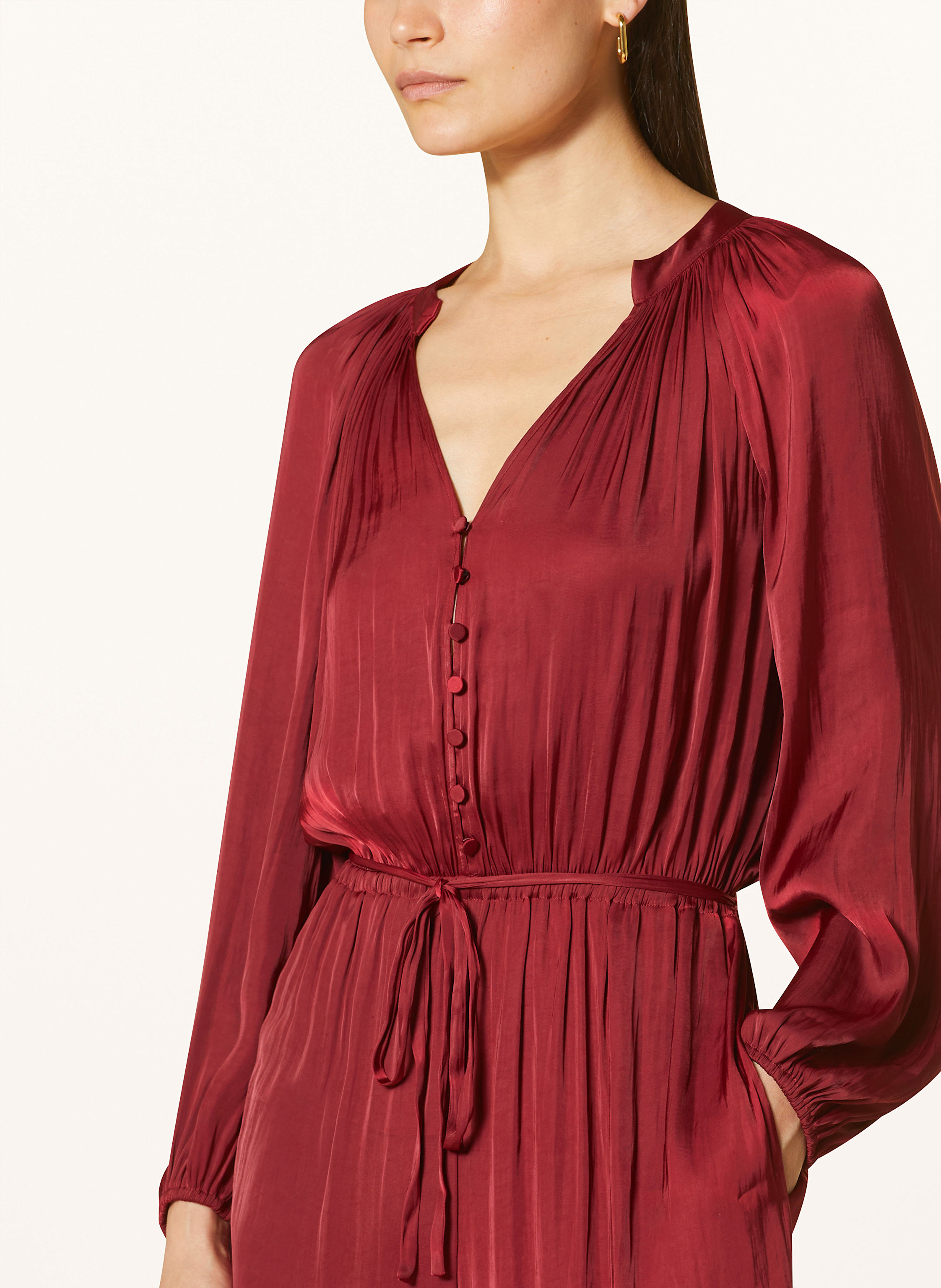 Thumbnail - Mrs & Hugs Satin-Jumpsuit rot