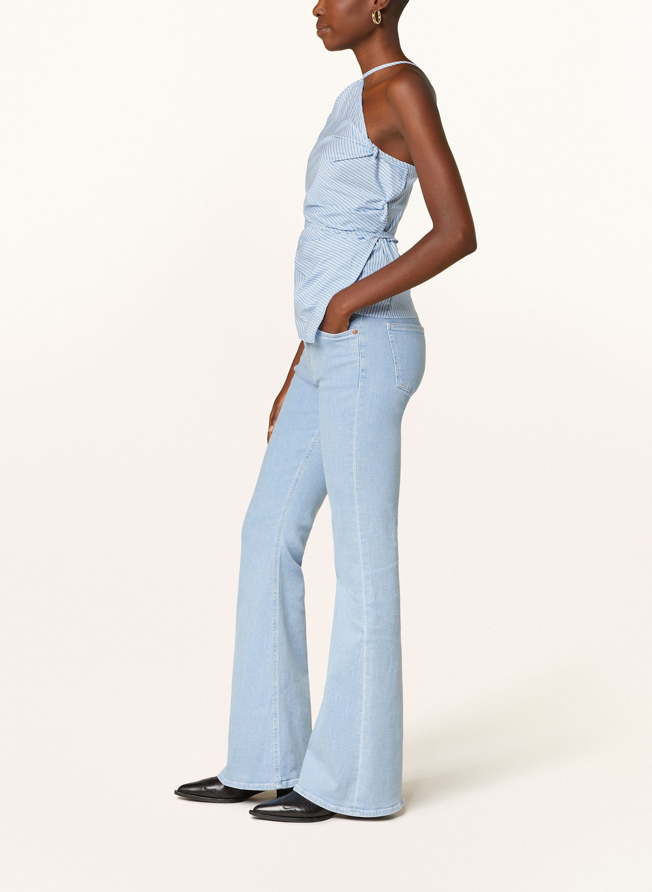 Thumbnail - Closed Flared Jeans Rawlin blau