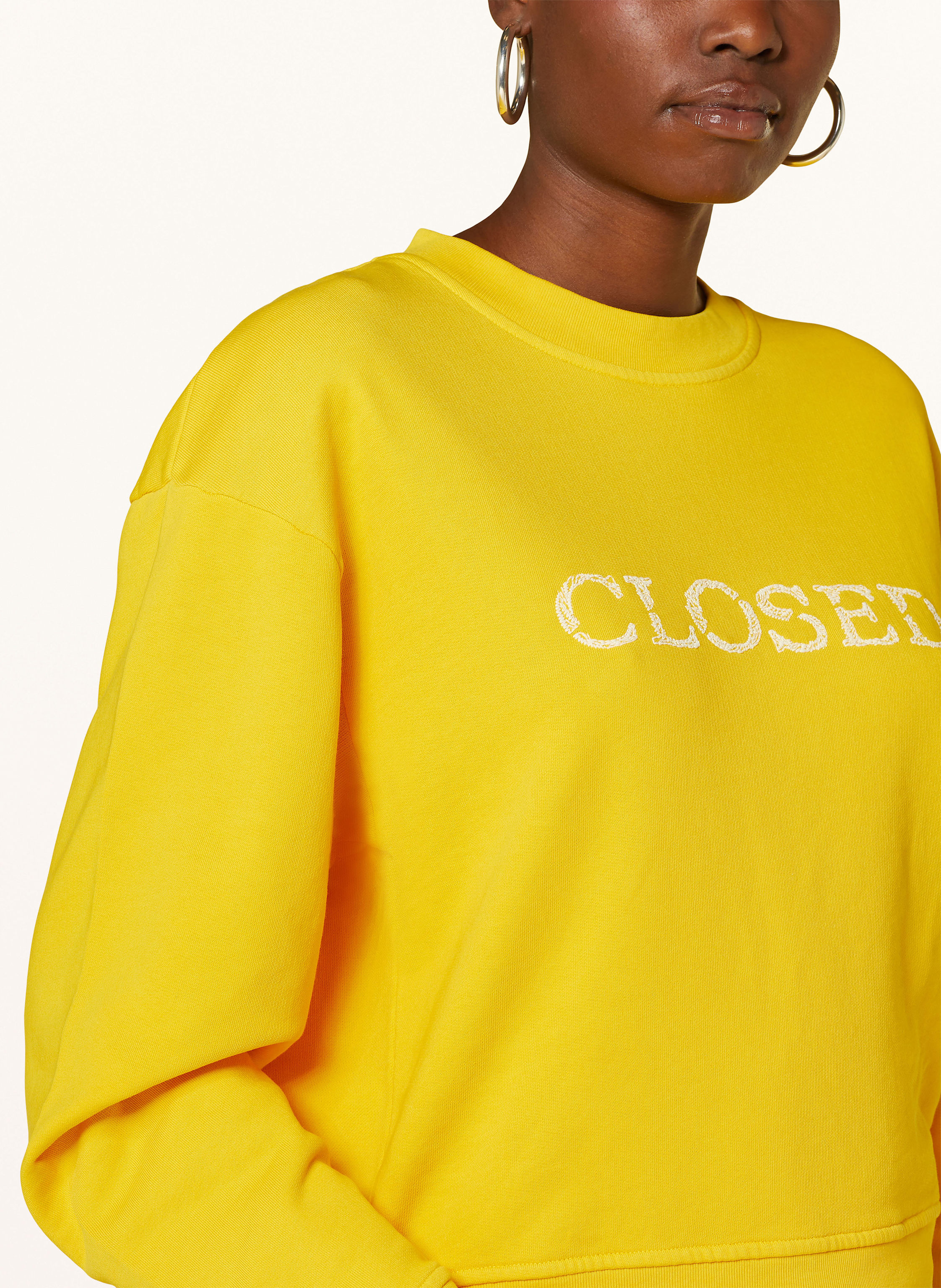 Thumbnail - Closed Sweatshirt gelb