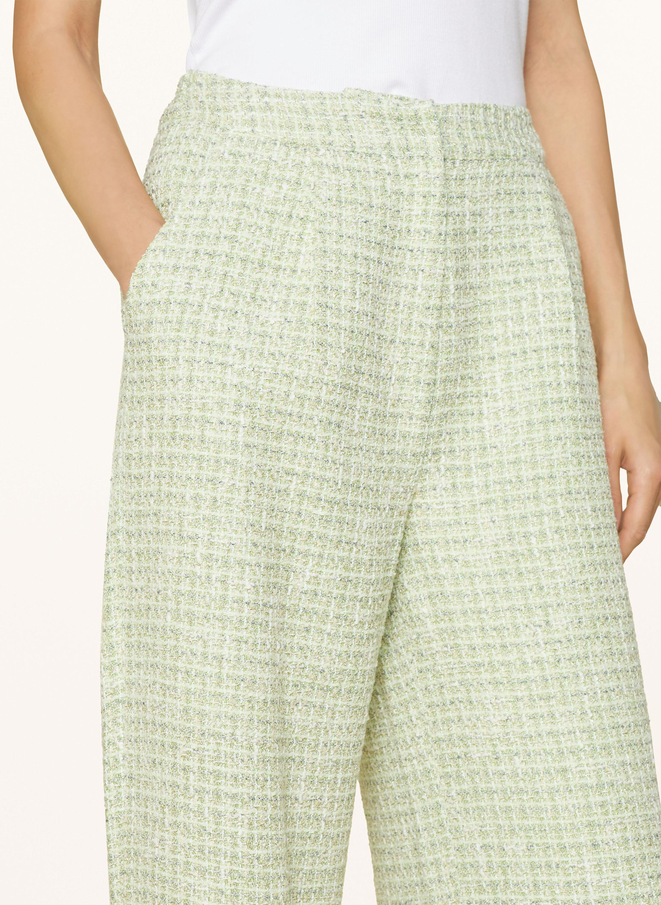 Thumbnail - Mrs & Hugs Bouclé-Hose gruen