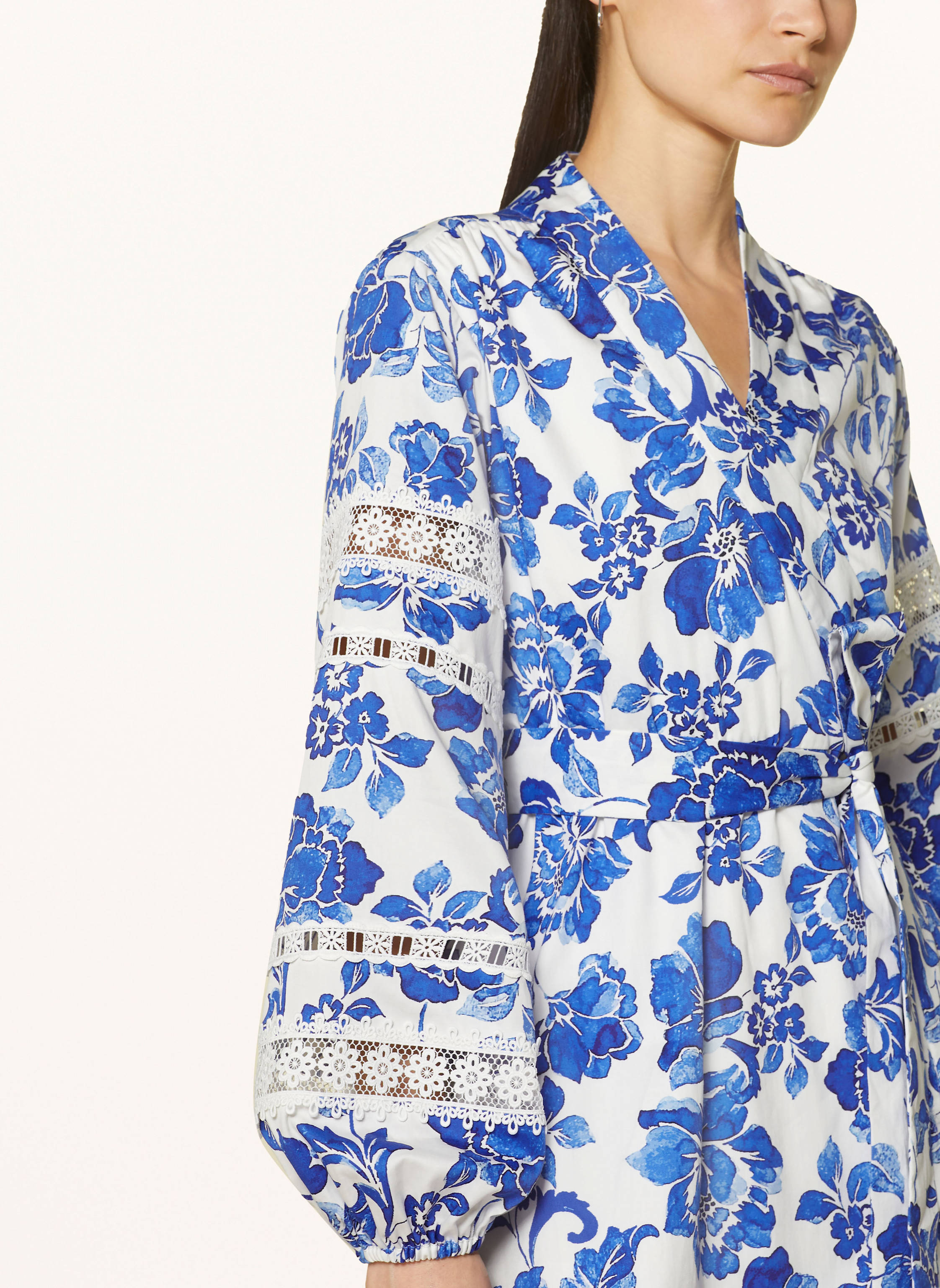 Thumbnail - Mrs & Hugs Wickelkleid blau