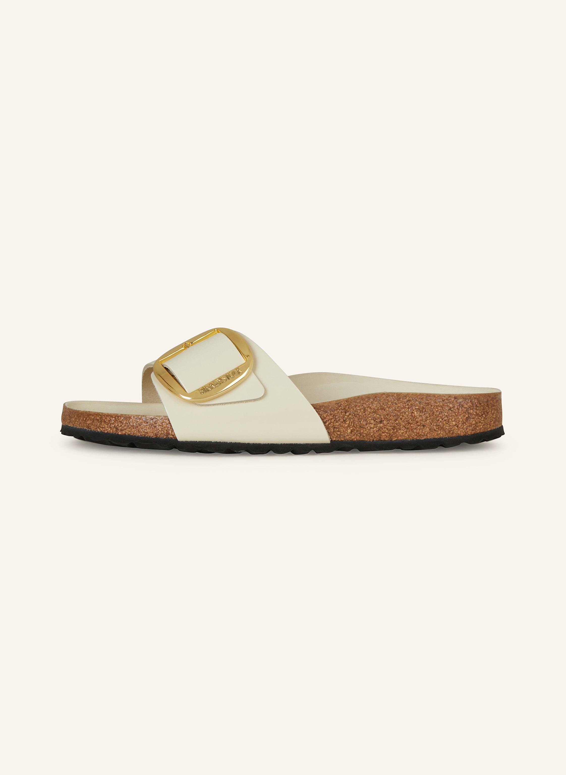 Thumbnail - Birkenstock Pantoletten Madrid Big Buckle weiss
