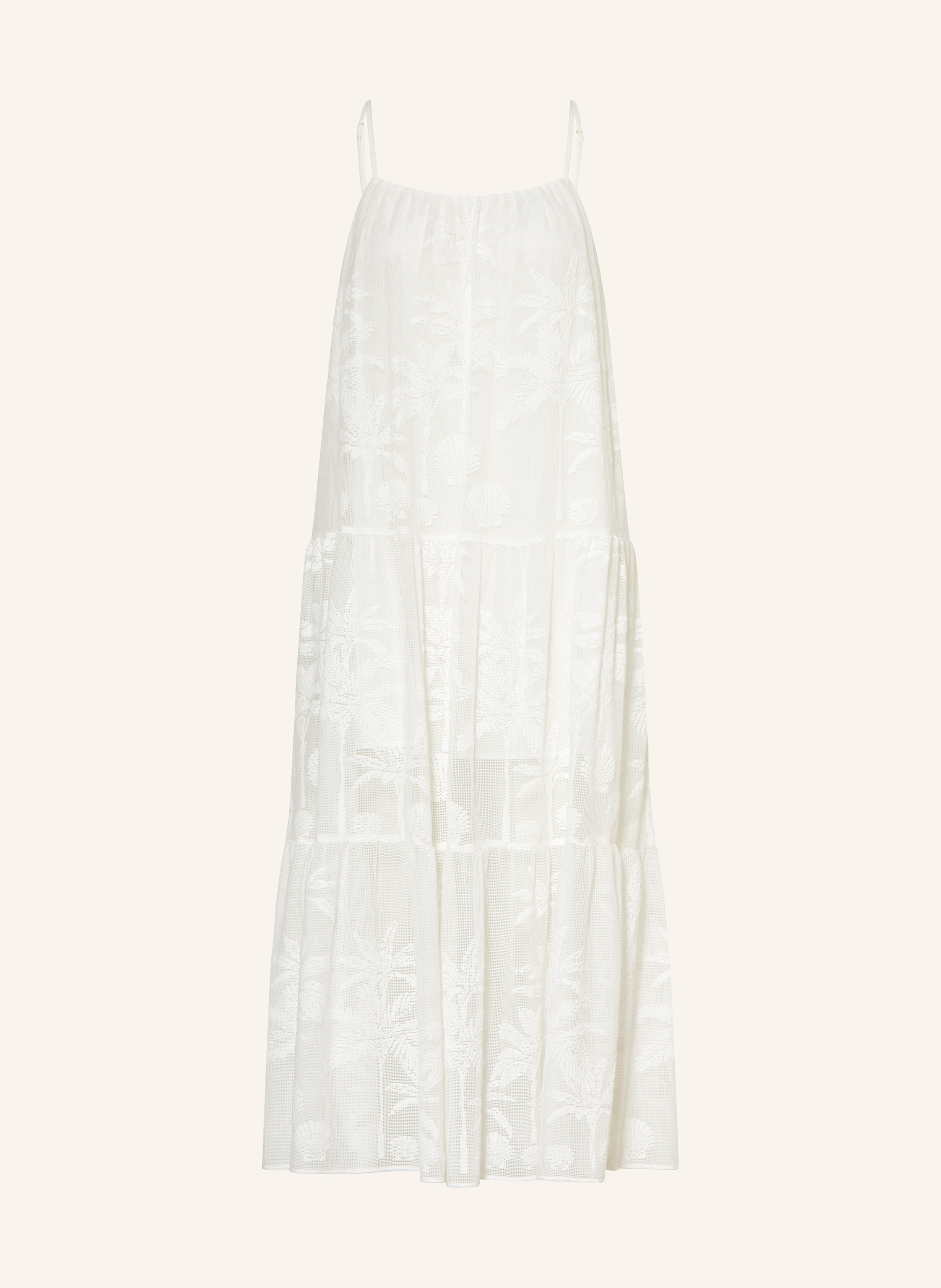 Watercult Strandkleid Euphoric Bloomwave Aus Spitze weiss