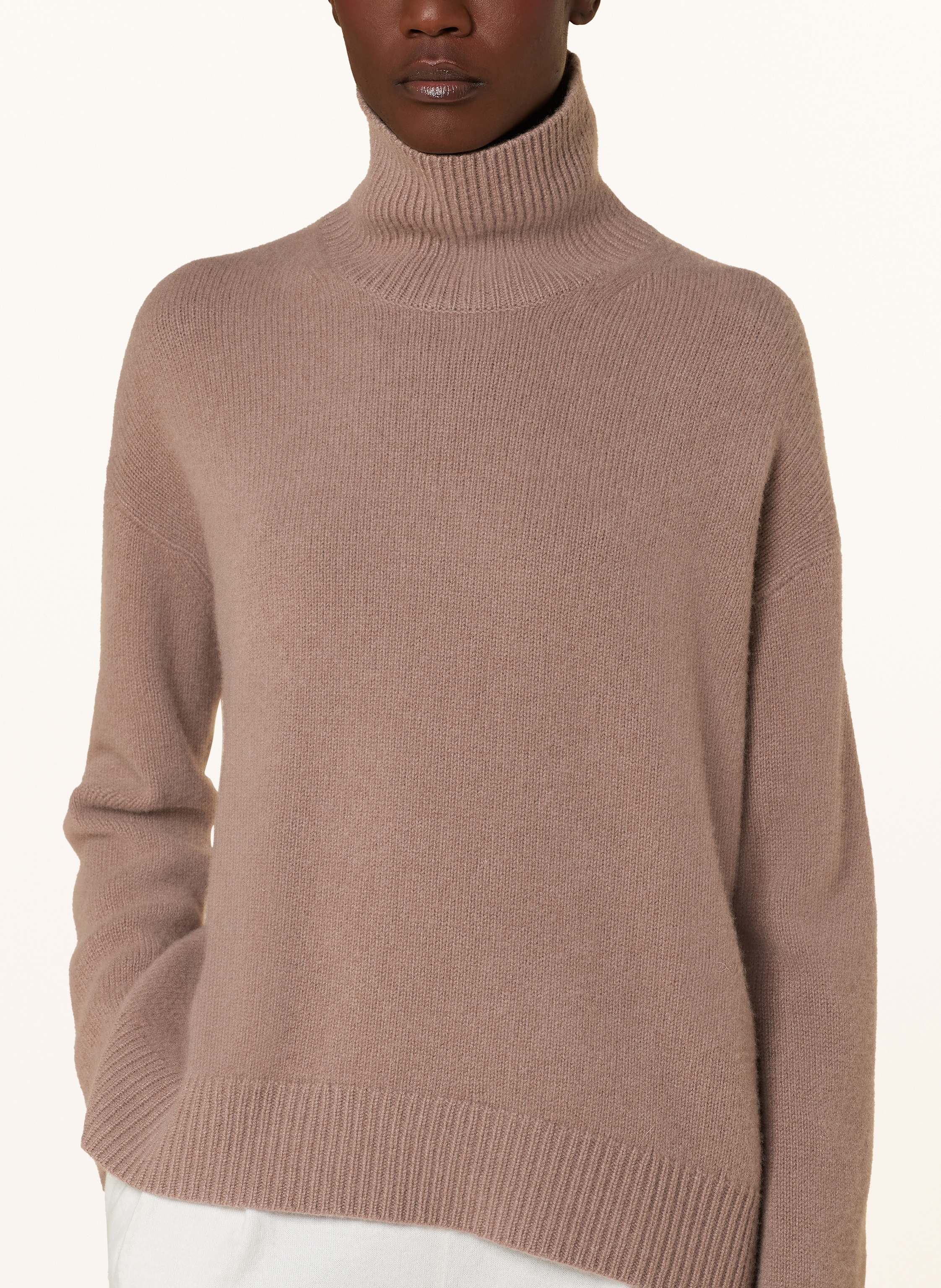 Thumbnail - Sminfinity Oversized-Rollkragenpullover Aus Cashmere beige