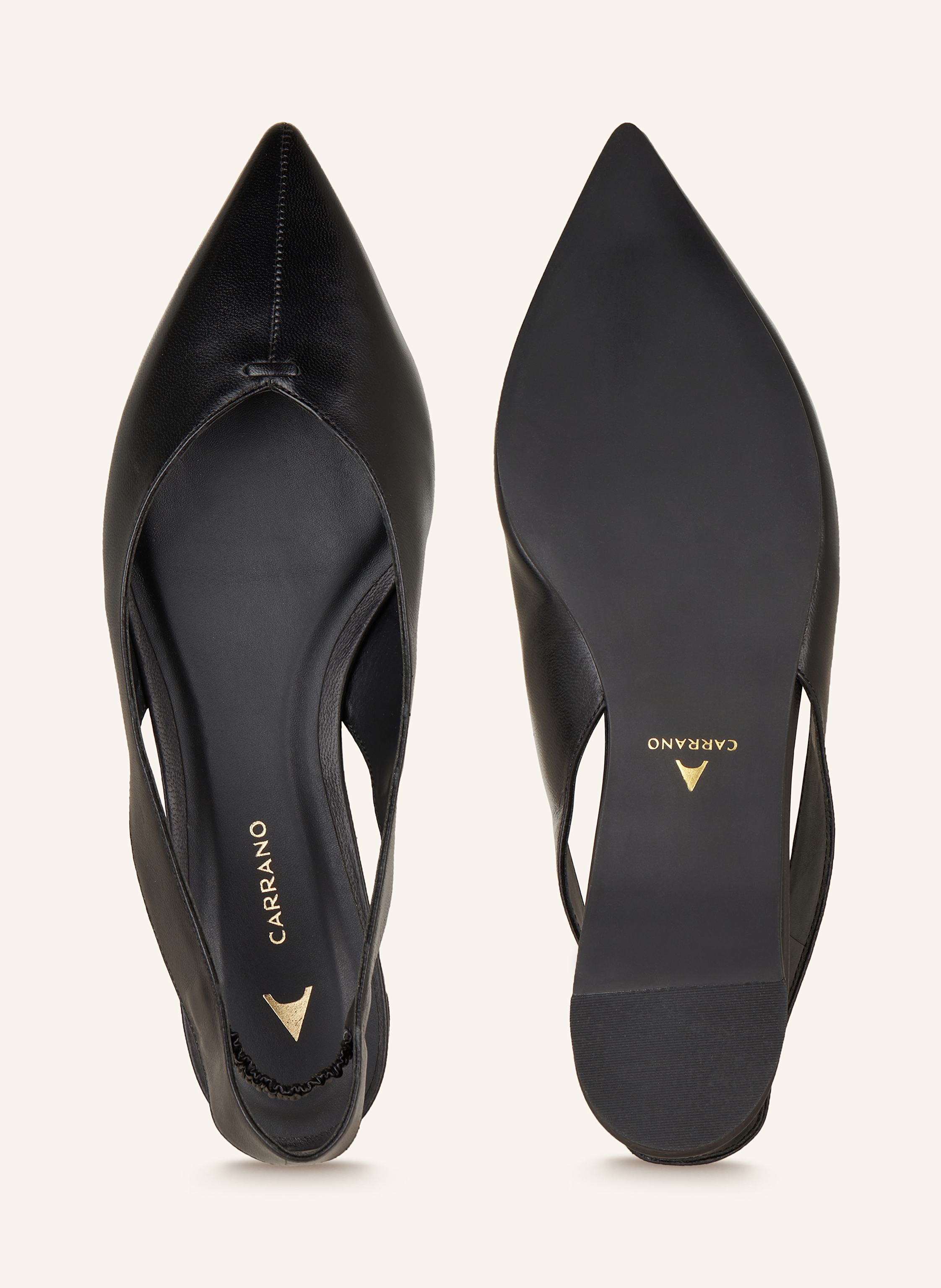 Thumbnail - Carrano Slingballerinas schwarz
