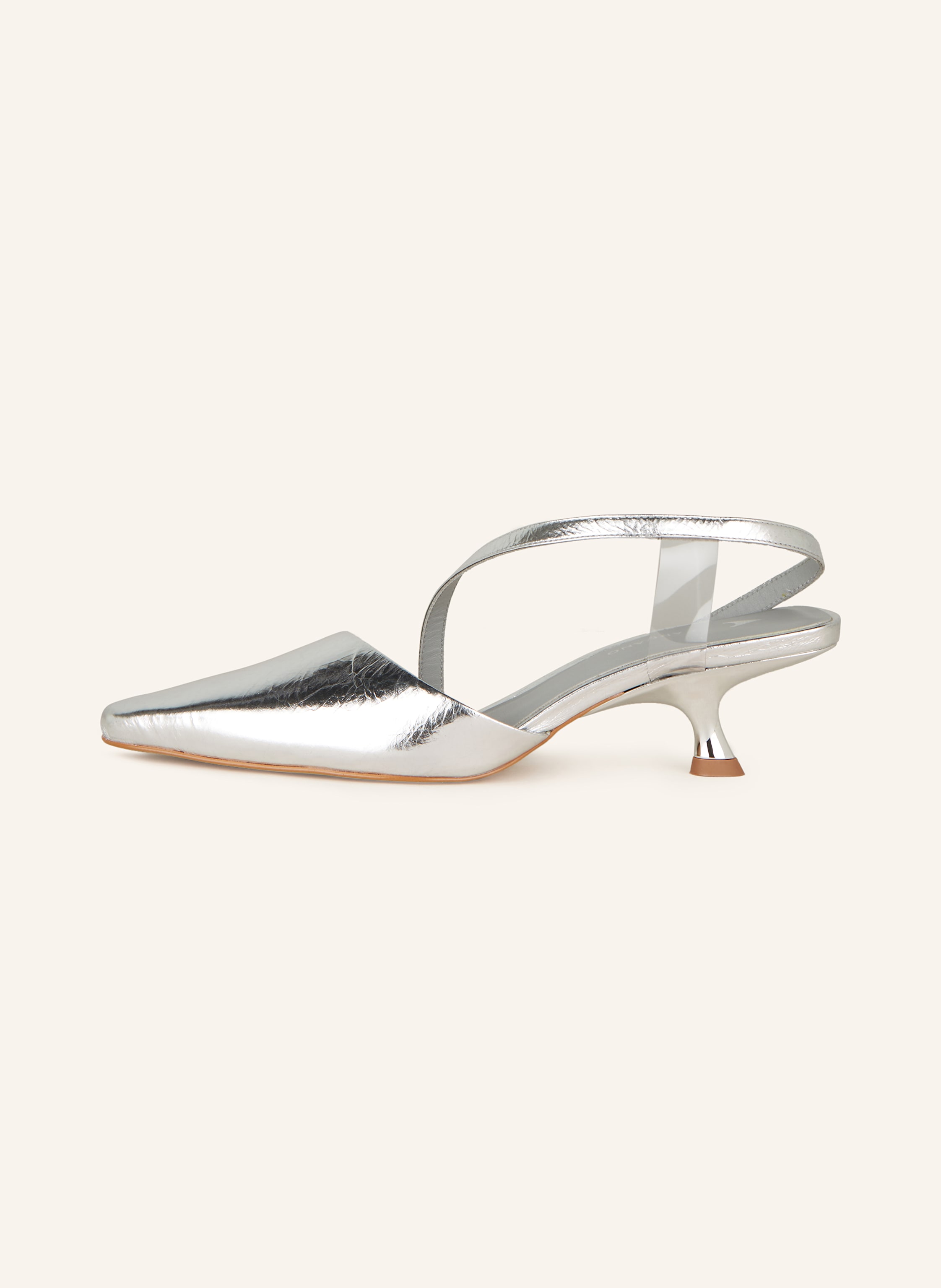 Thumbnail - Carrano Slingpumps silber