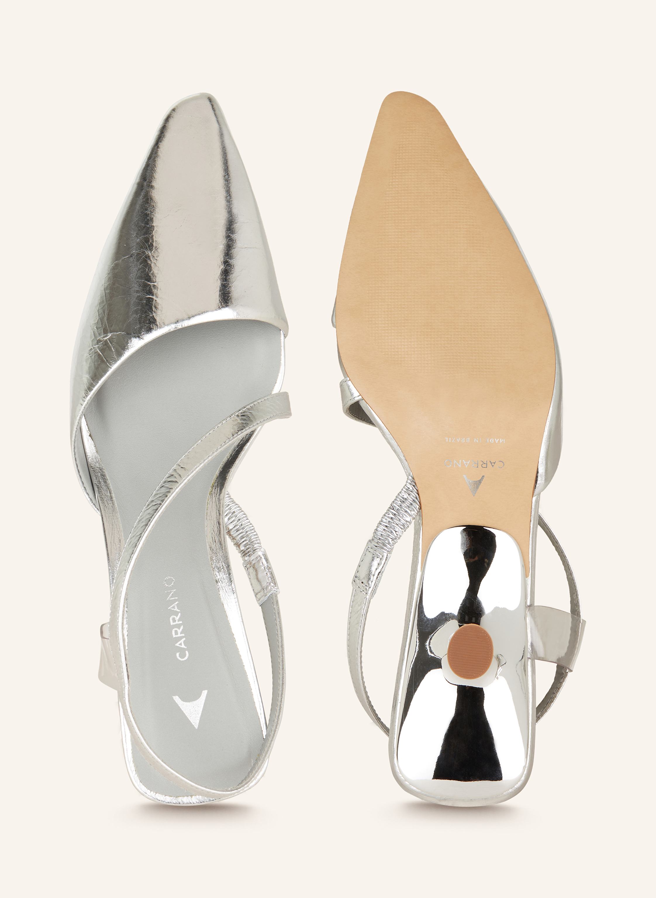 Thumbnail - Carrano Slingpumps silber