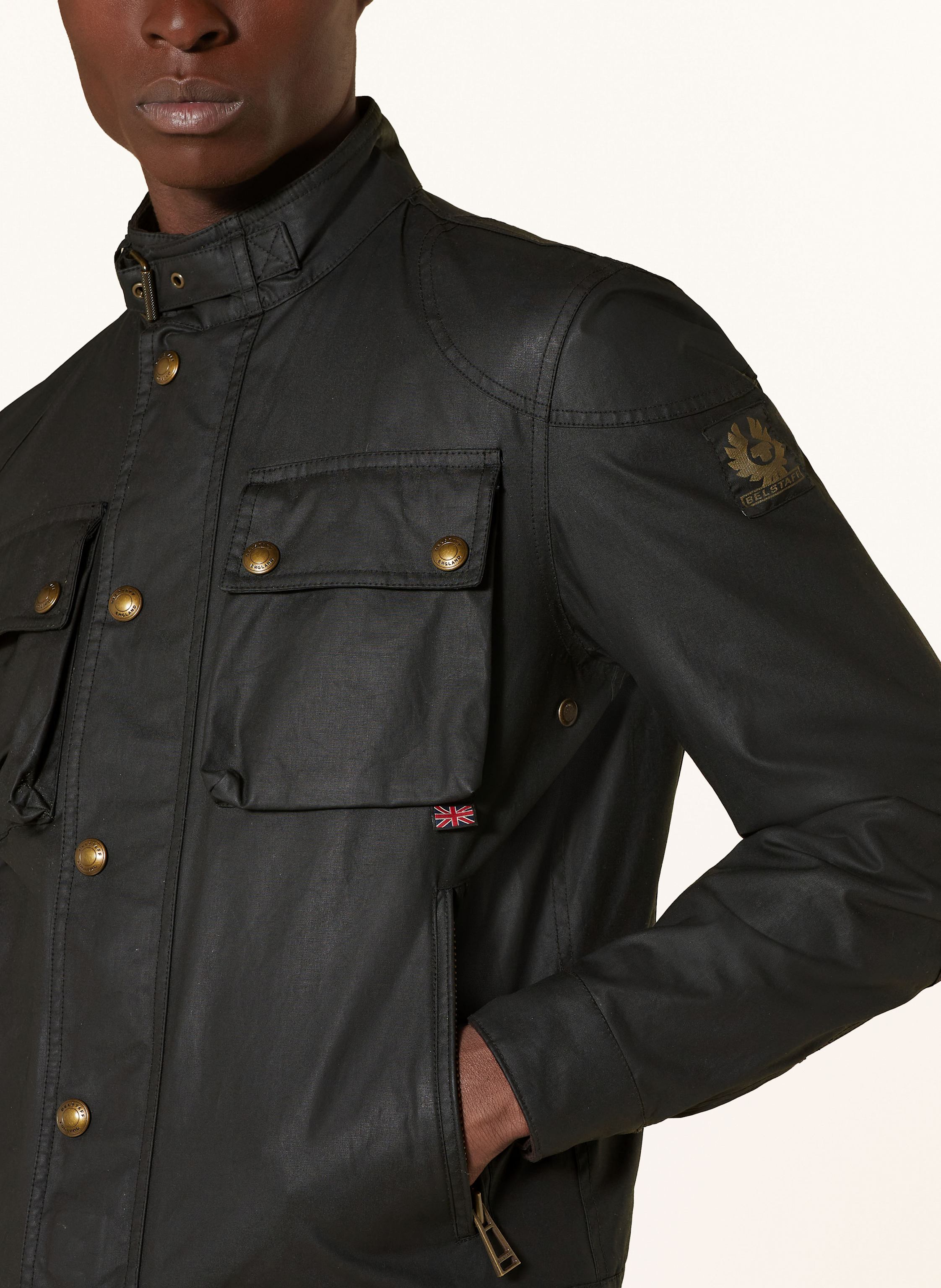 Thumbnail - Belstaff Fieldjacket Racemaster schwarz