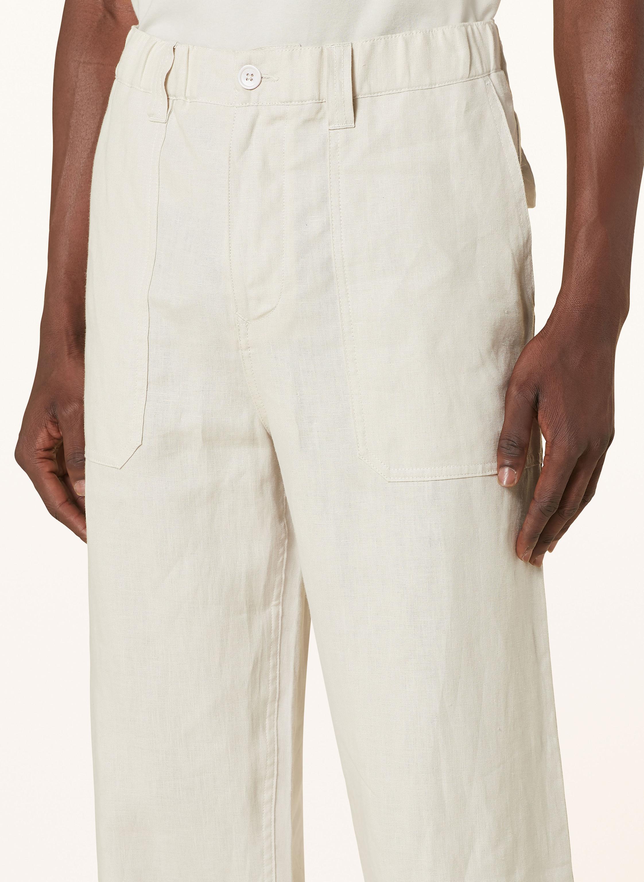 Thumbnail - Belstaff Leinenhose Forge Regular Fit weiss