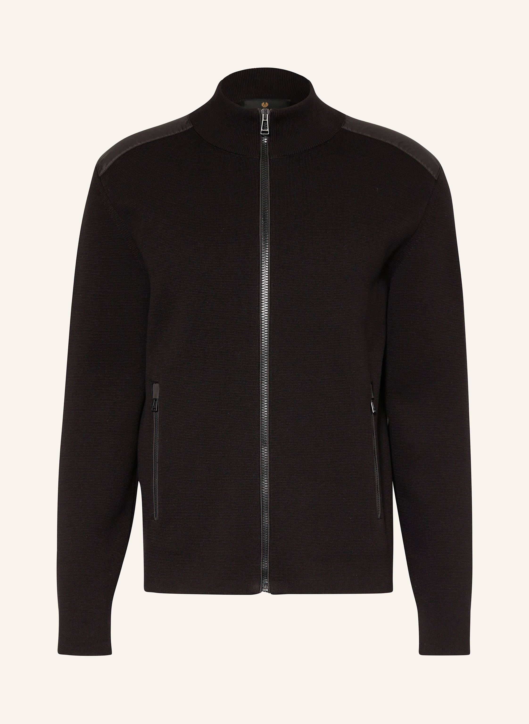 Belstaff Strickjacke Vertex schwarz